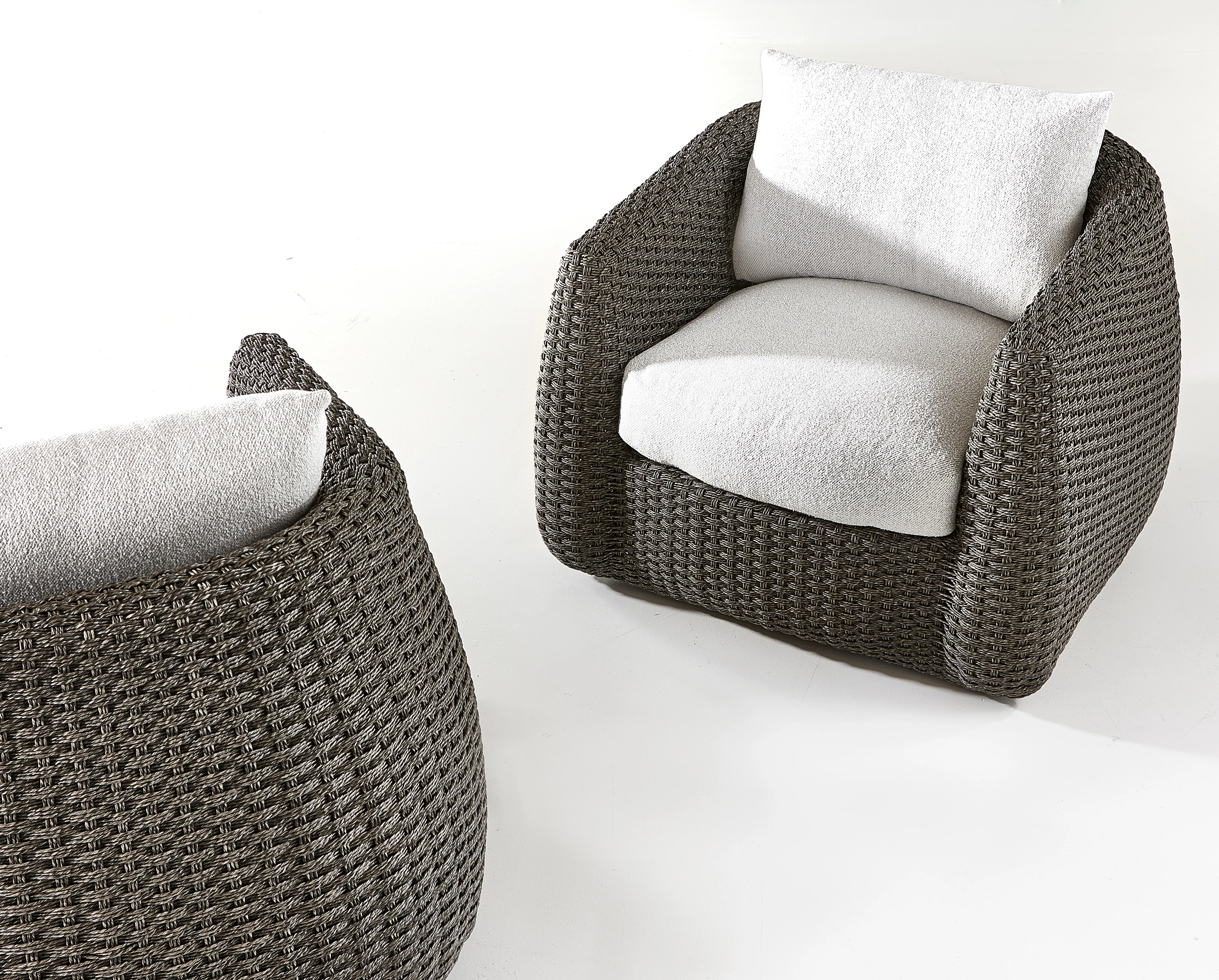 Sarene Outdoor Swivel Chair - Image 8