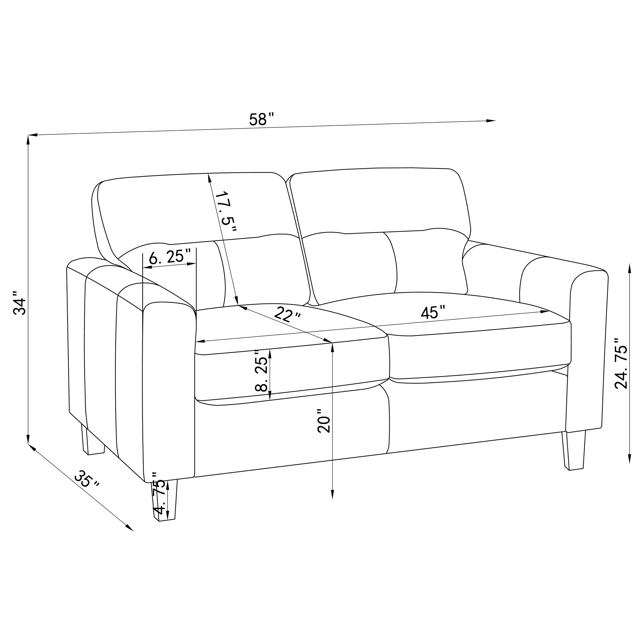 Scotland Loveseat - Image 21