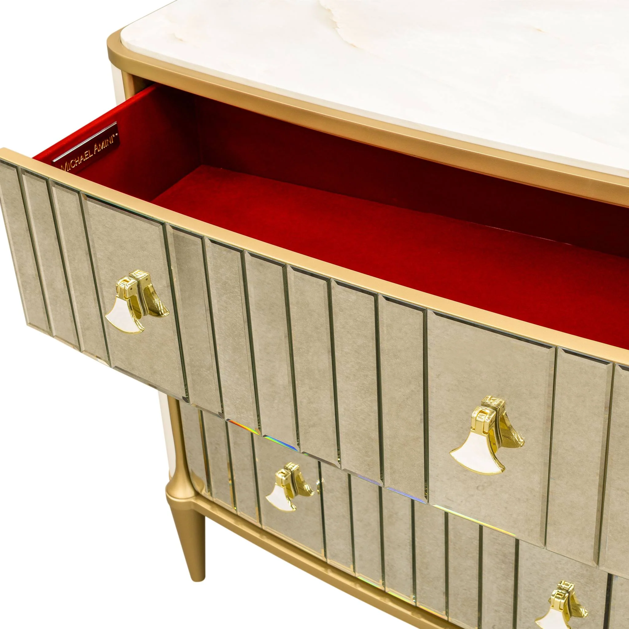 Scotts Square Dresser - Light Champagne - Image 4