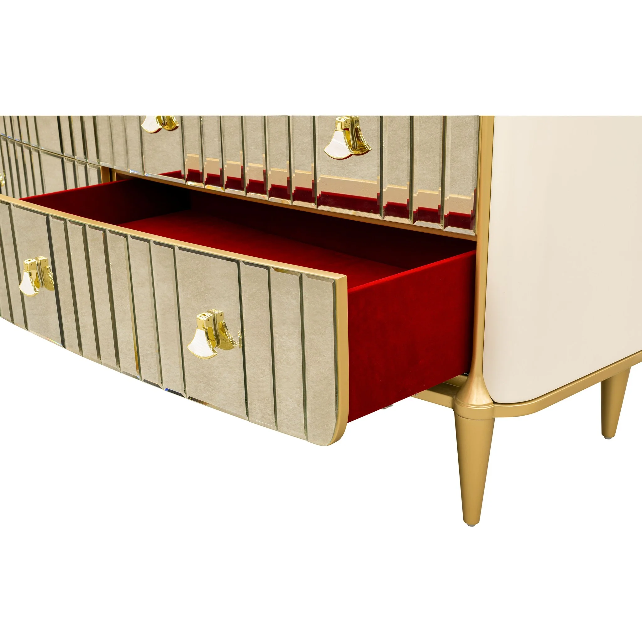 Scotts Square Dresser - Light Champagne - Image 6