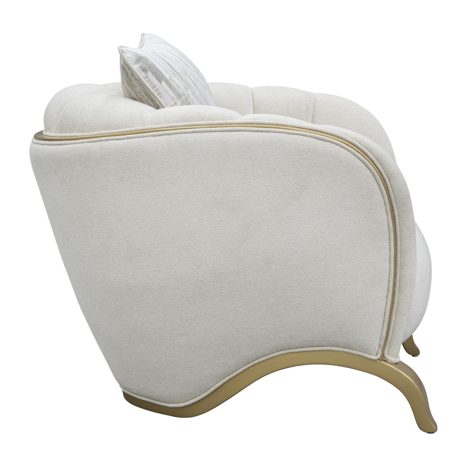 Scotts Square Matching Chair - Cornsilk/Light Champagne - Image 3