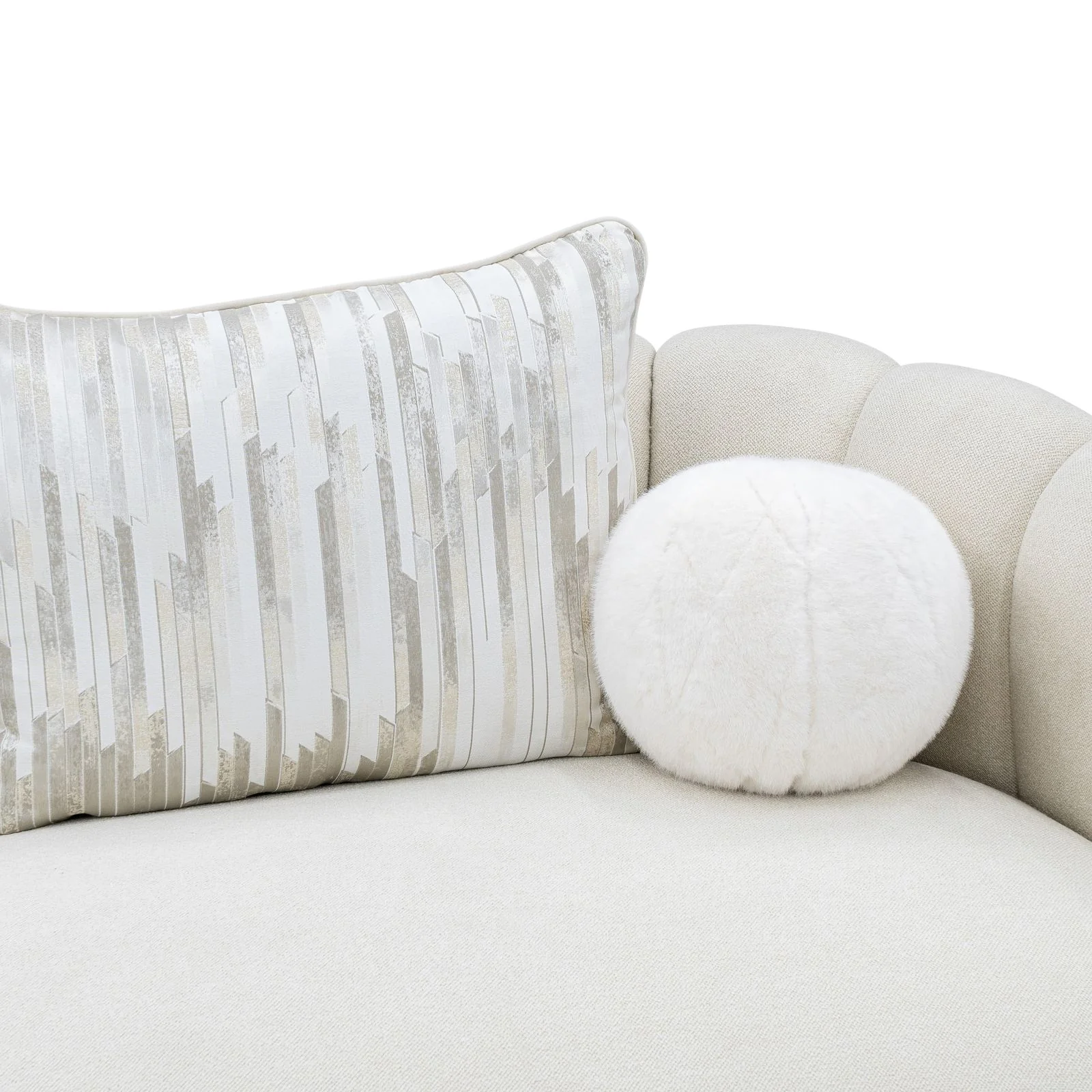 Scotts Square Sofa - Cornsilk/Light Champagne - Image 9