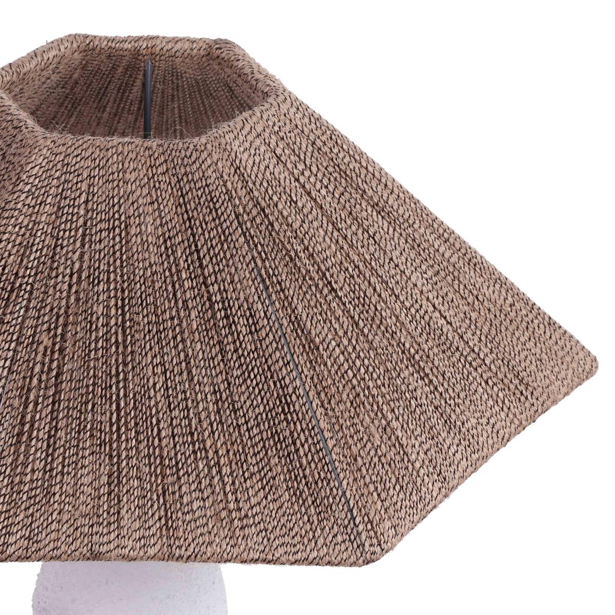 Shabby Natural Rope Table Lamp - Image 5