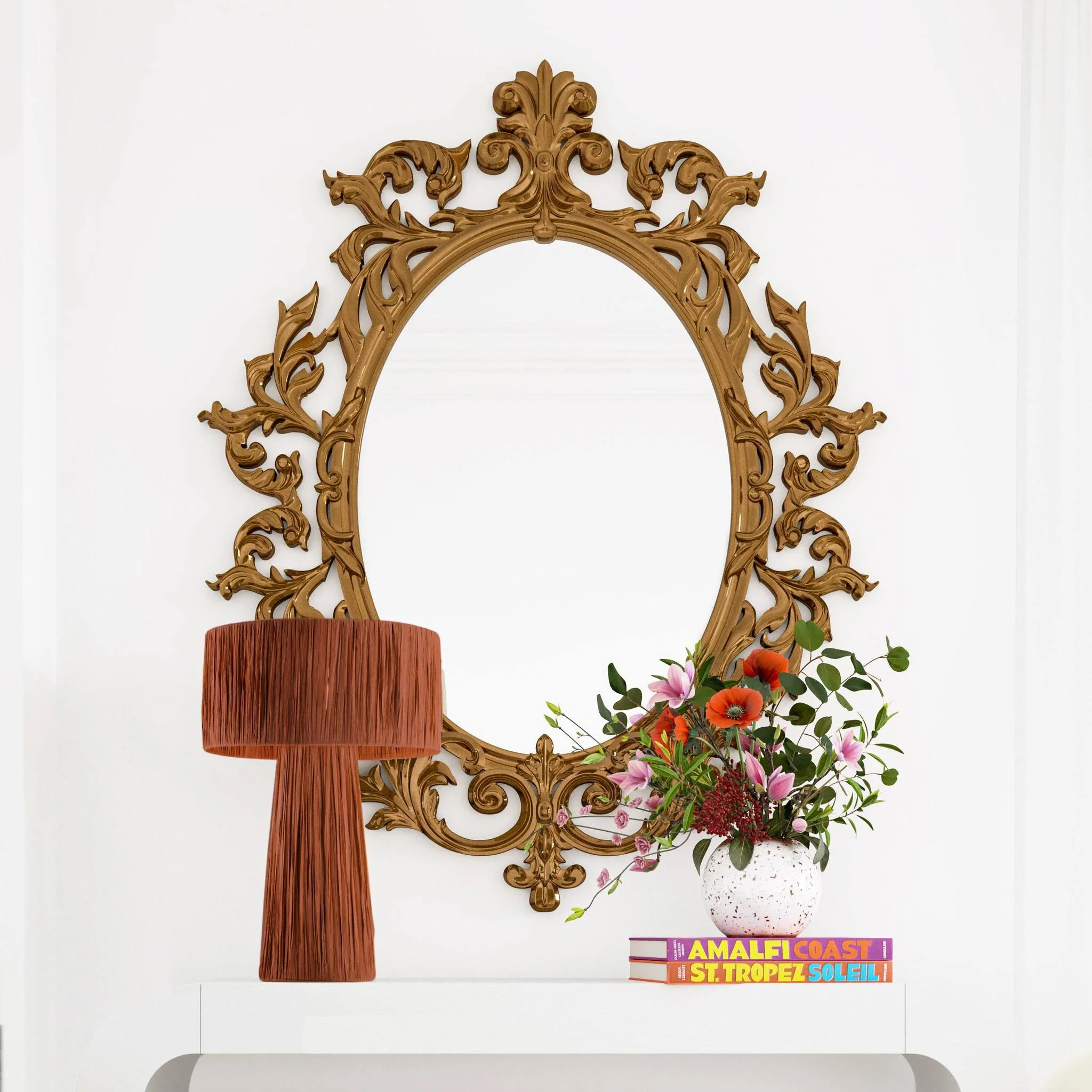 Shelby Raffia Brick Table Lamp - Image 8