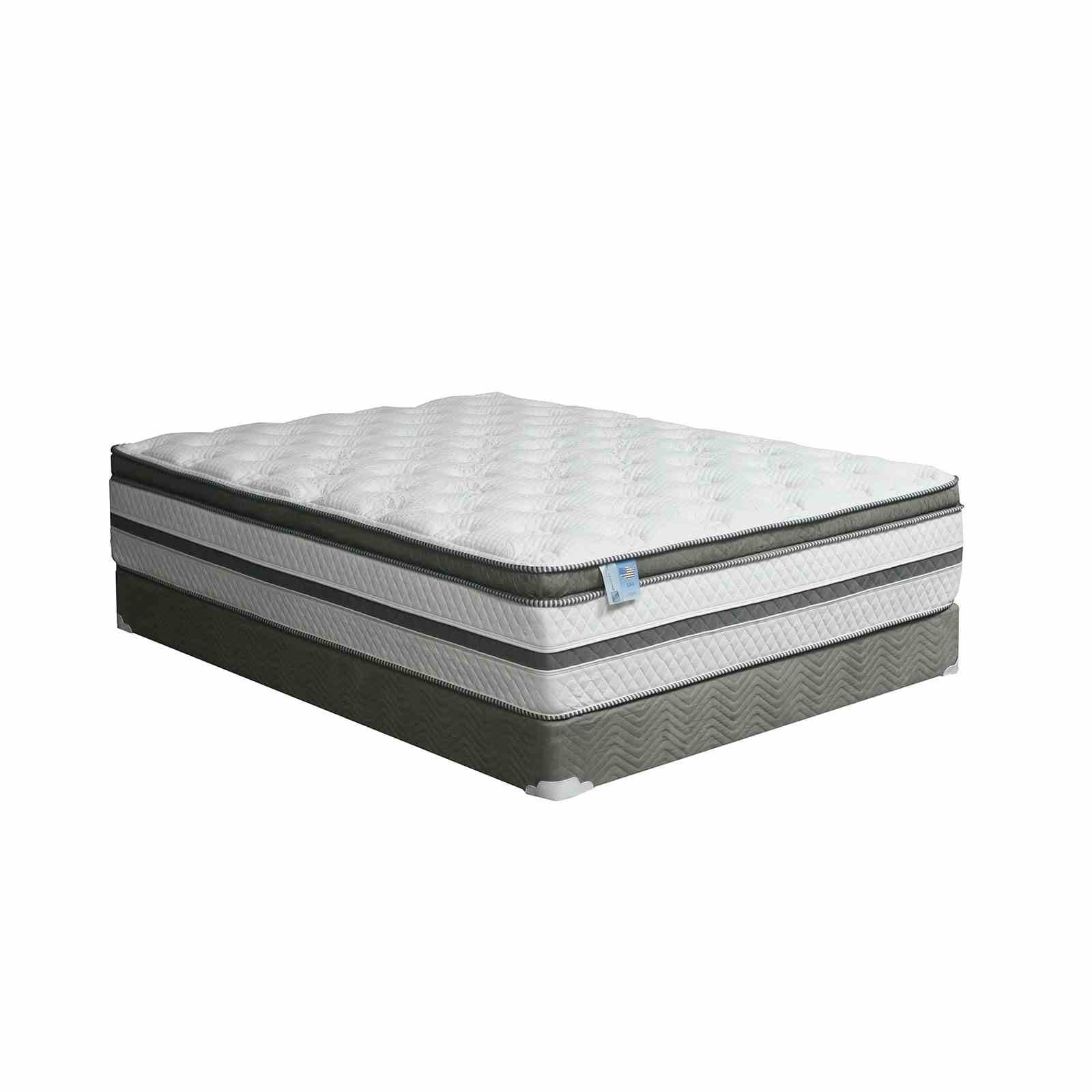 Siddalee 16" Euro Pillow Top Mattress, E.King
