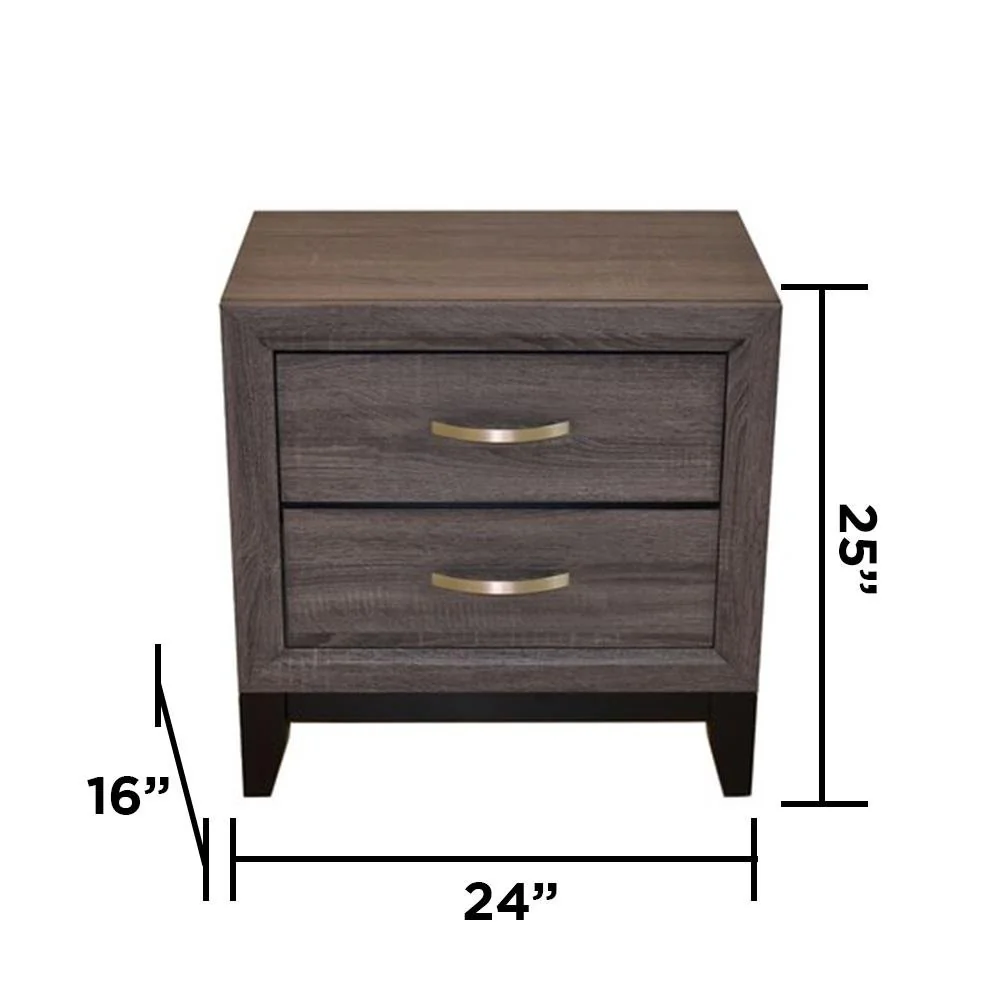 Sierra 4 Pc Full Bed Gray - Image 13