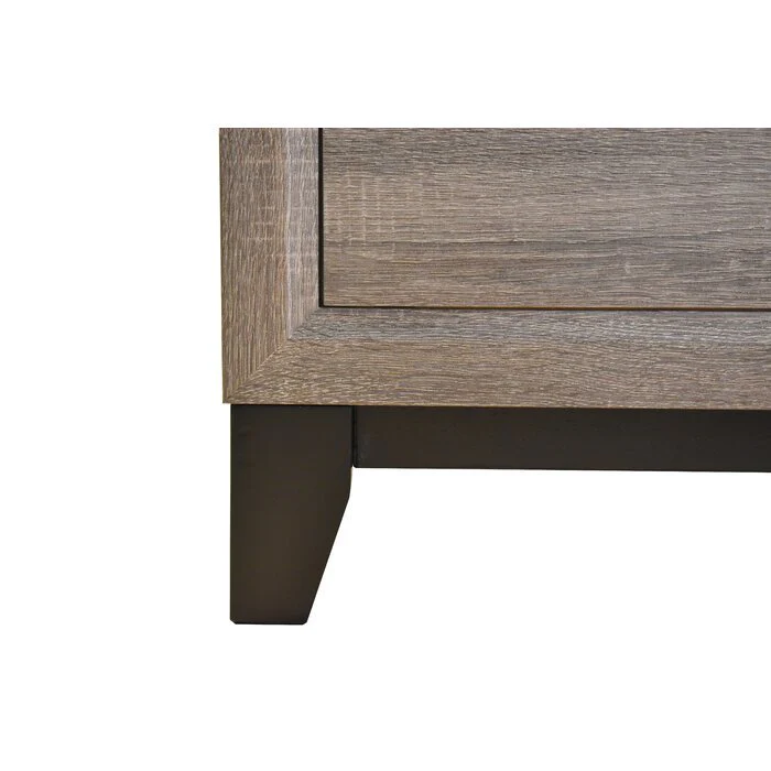 Sierra 4 Pc Queen Bed Gray - Image 8