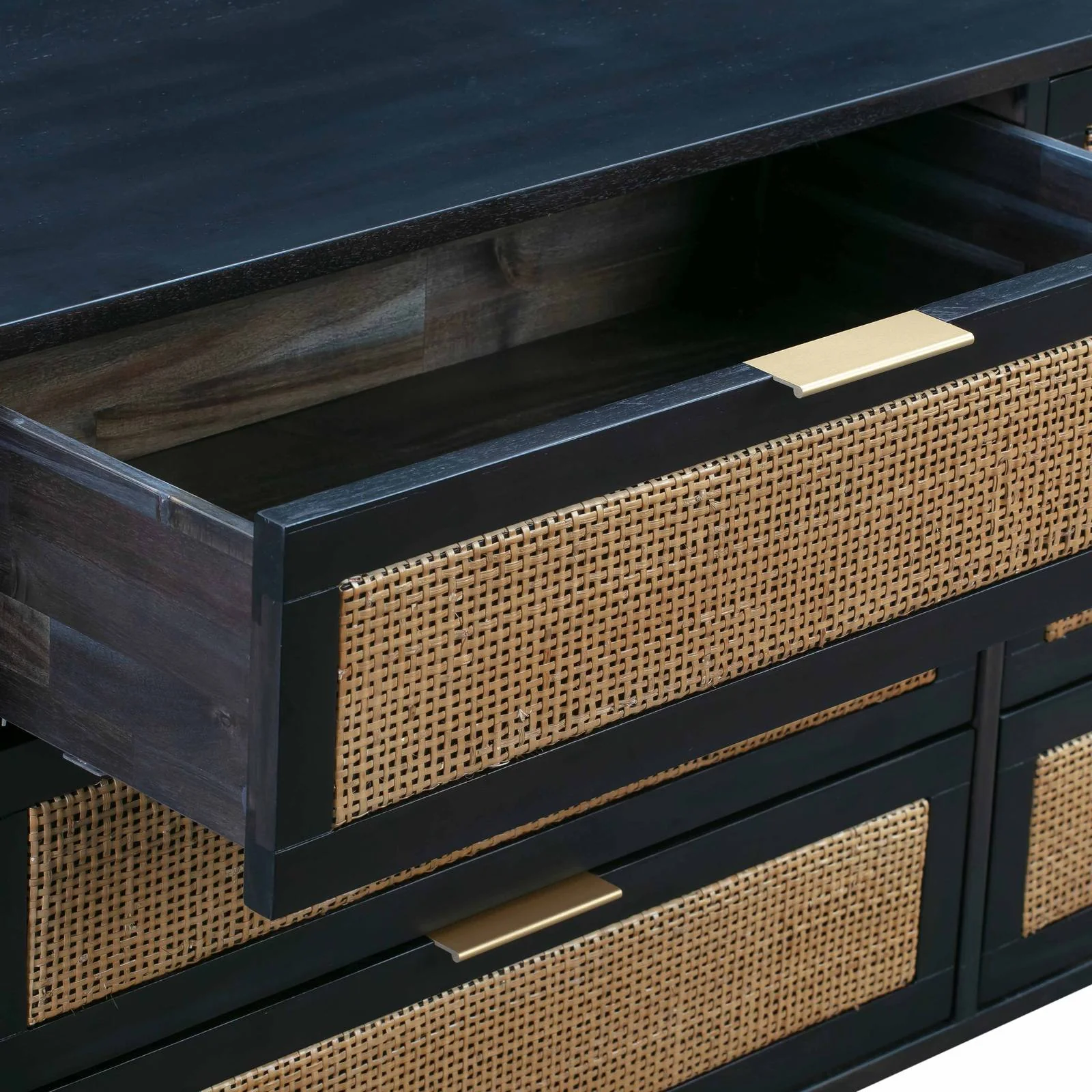 Sierra Noir 6 Drawer Dresser - Image 5