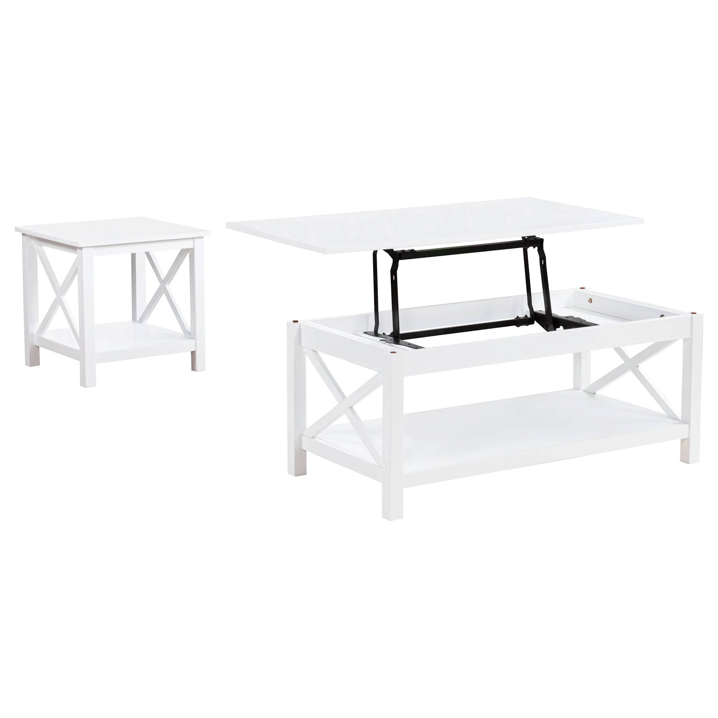 Skyview Lift-Top Coffee Table Set - Image 4