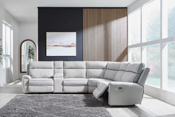 Social Pointe Reclining Sectional with Storage Consoles - Image 14