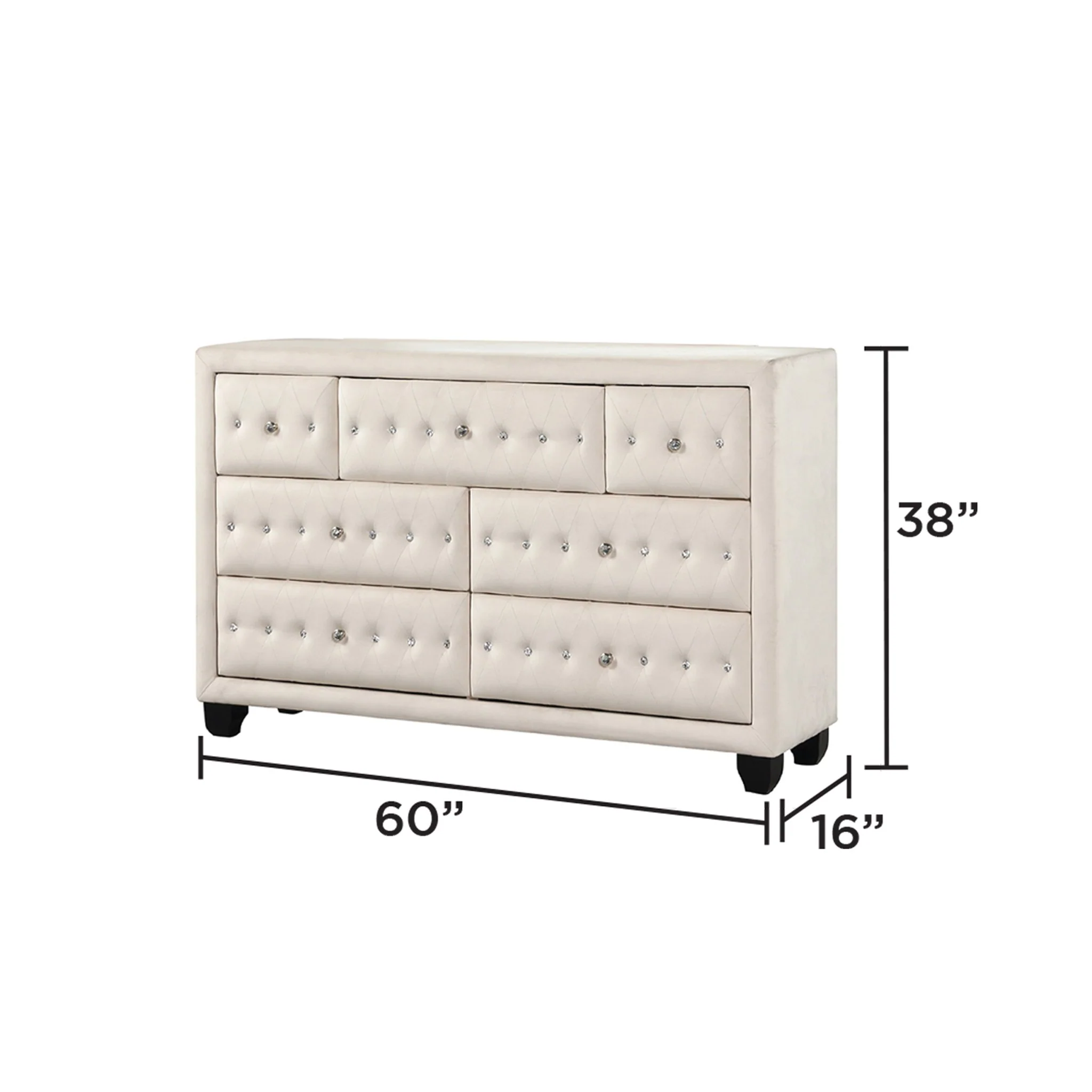 Sophia Dresser  Cream - Image 3