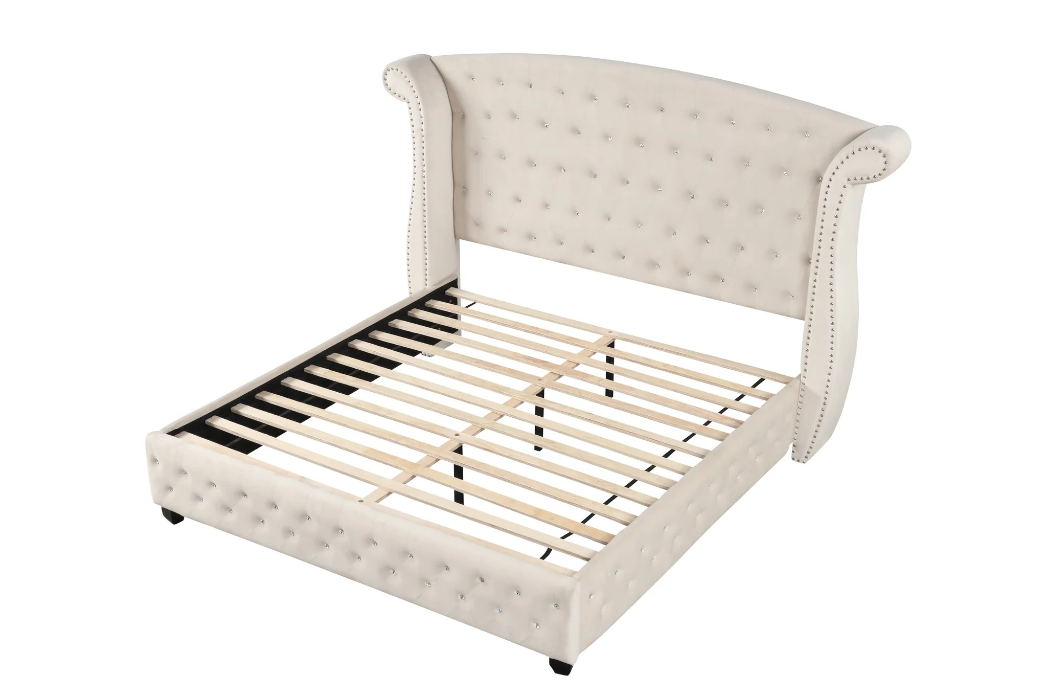 Sophia Full Bed Cream - Image 3