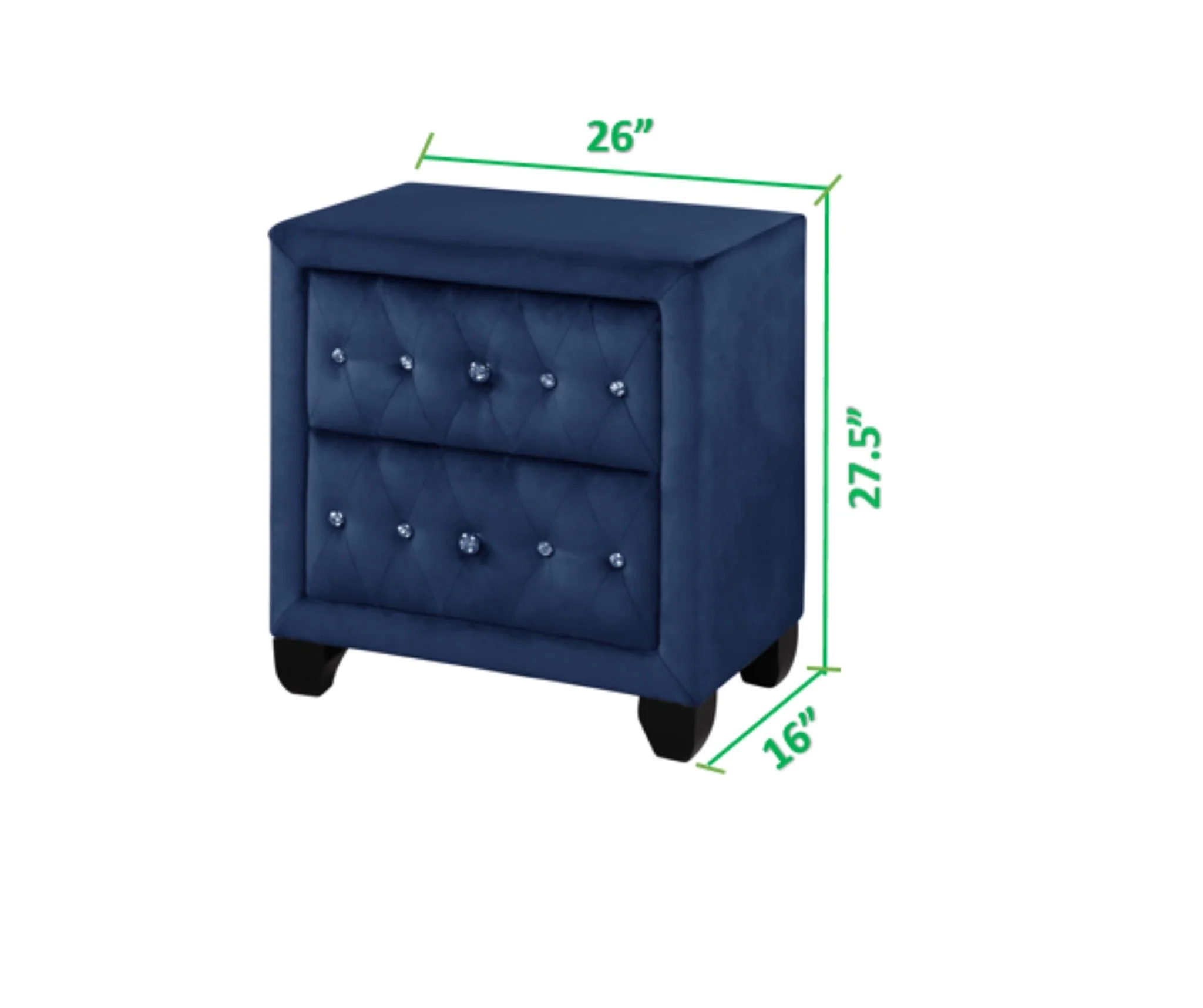 Sophia King Bed 4 Blue - Image 14