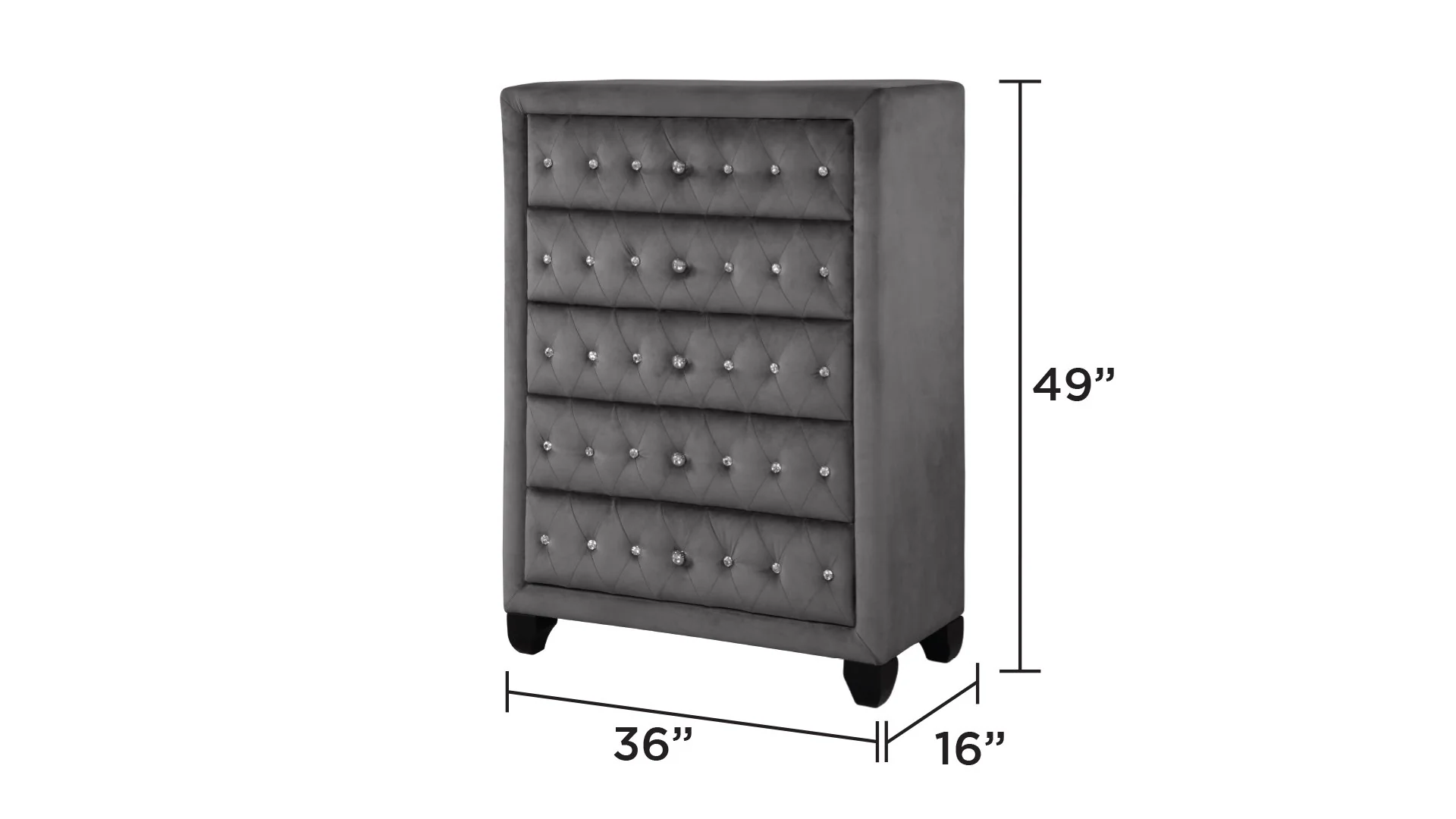 Sophia King Vanity 5 Grey - Image 17