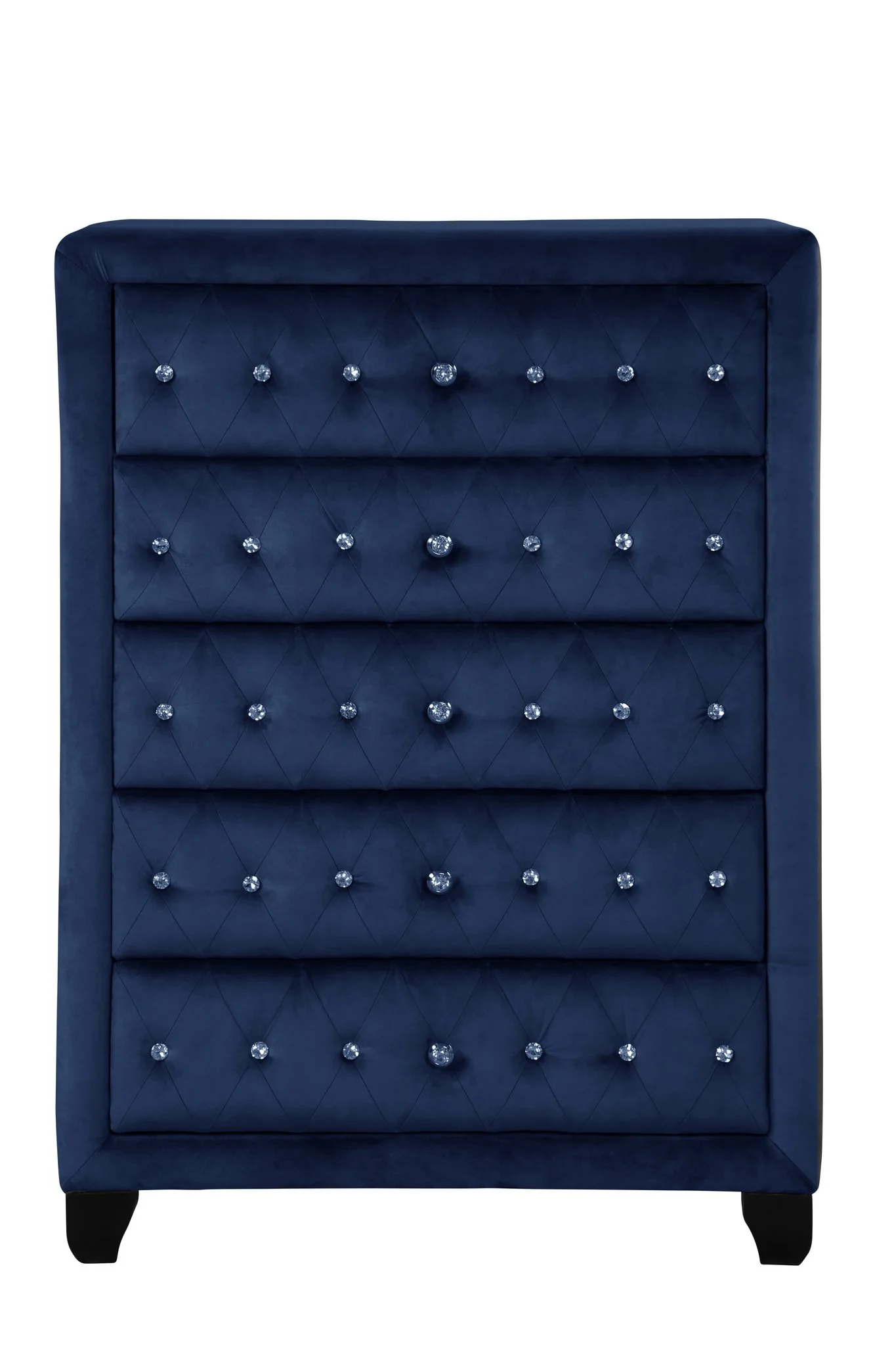 Sophia Queen Bed 5 Blue - Image 17