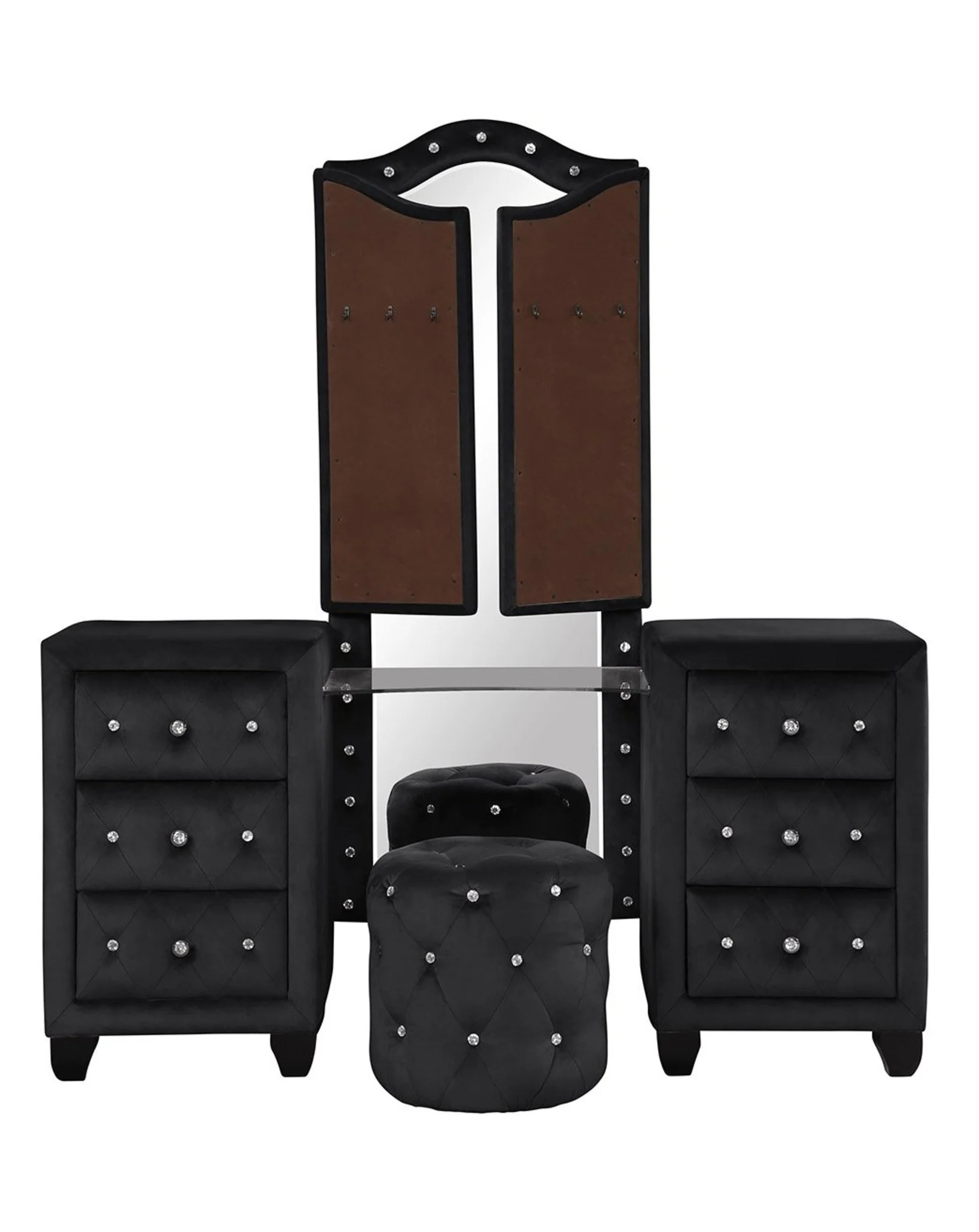 Sophia Vanity set Black - Image 3