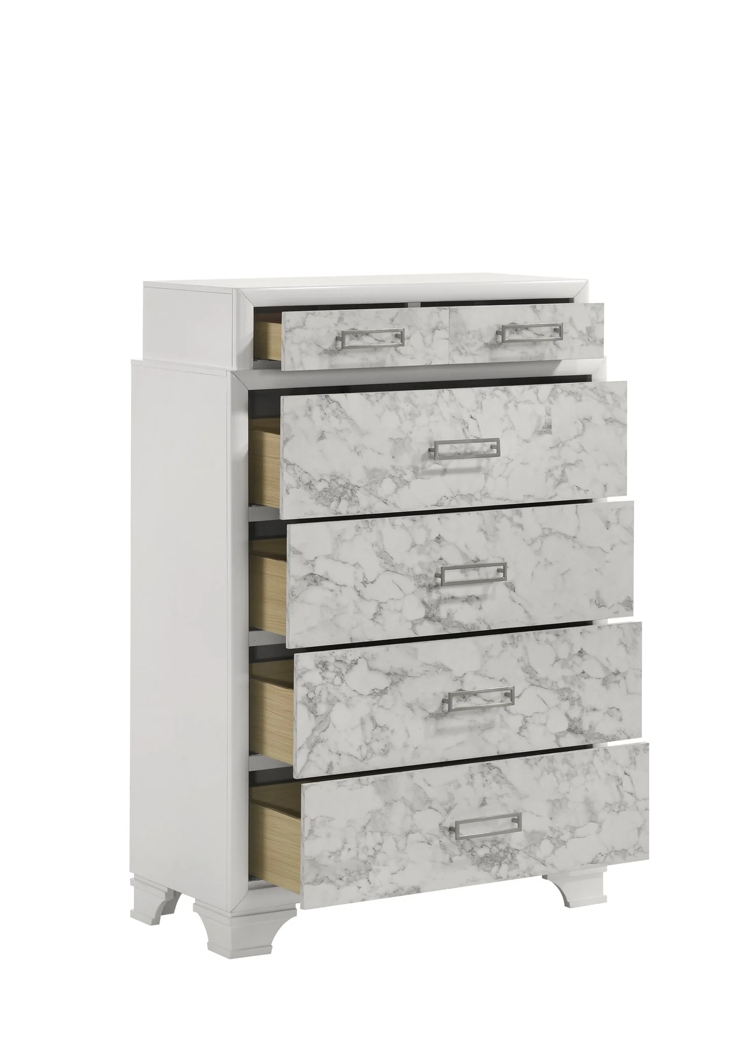 Soul Queen 5PC Bedroom Set White - Image 20