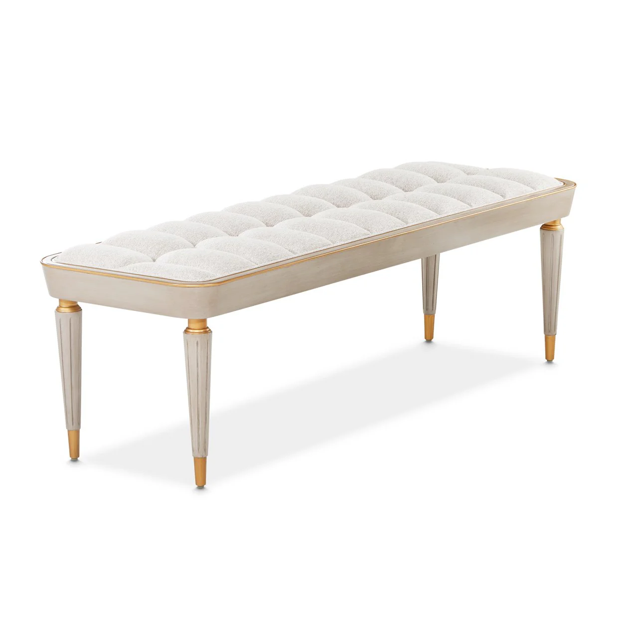 St. Charles Bench - Dove Gray - Image 3