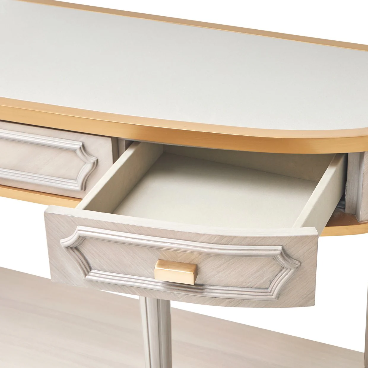 St. Charles Console Table - Dove Gray - Image 6