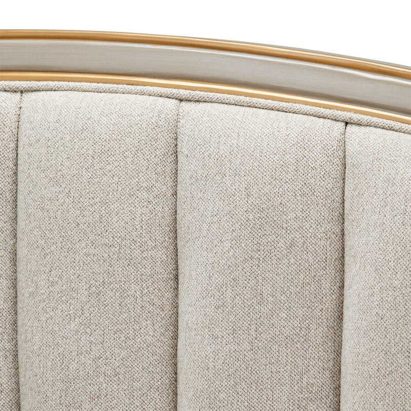 St. Charles Eastern King Upholstered Bed - Dove Gray - Image 10
