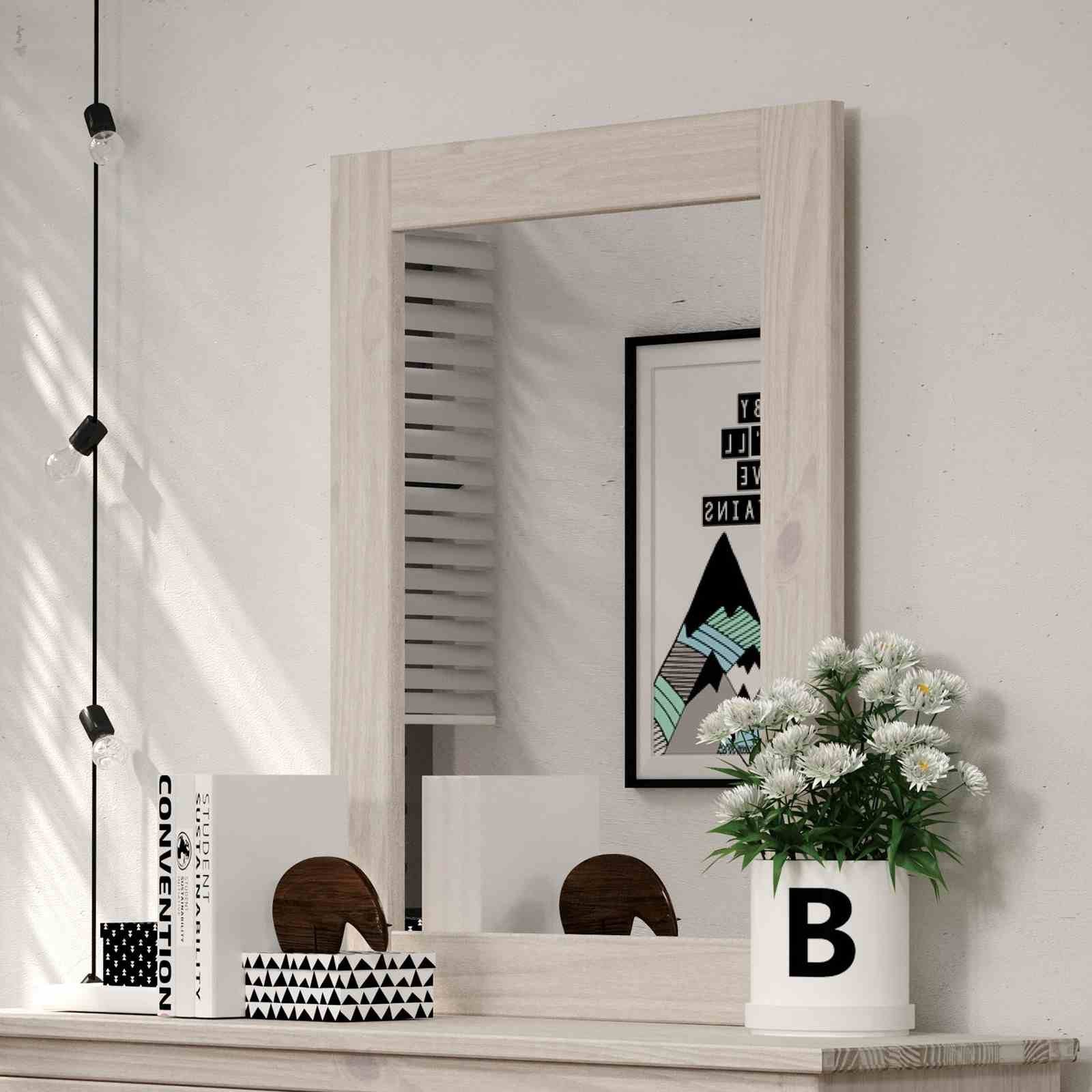 Stavros Mirror, White