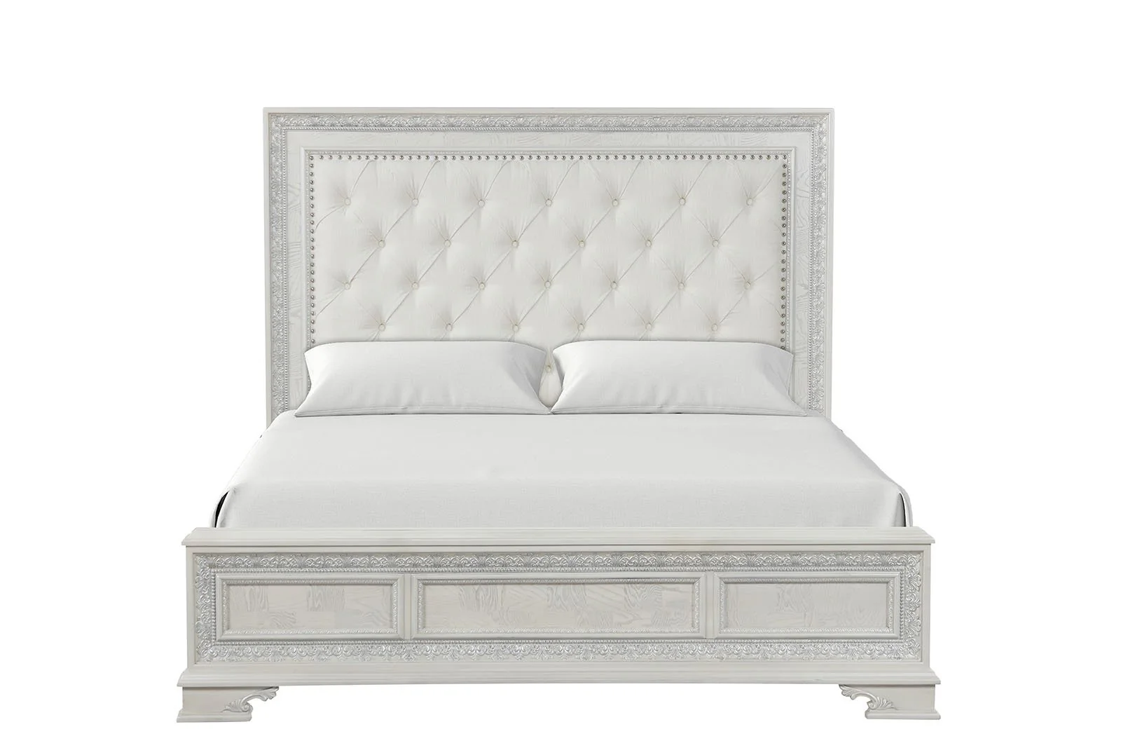 Stella Mia 5 Pc. Queen Uph Bedroom Set w/ 2Ns - Image 5