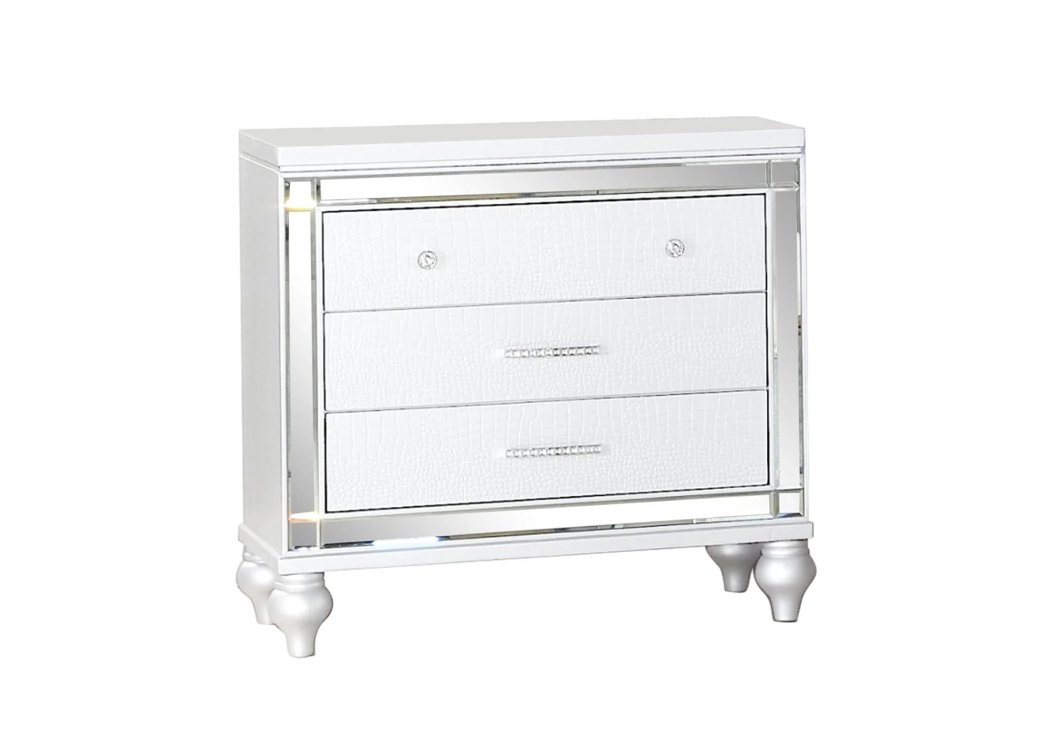 Sterling 4 Pc Full Bed White - Image 16