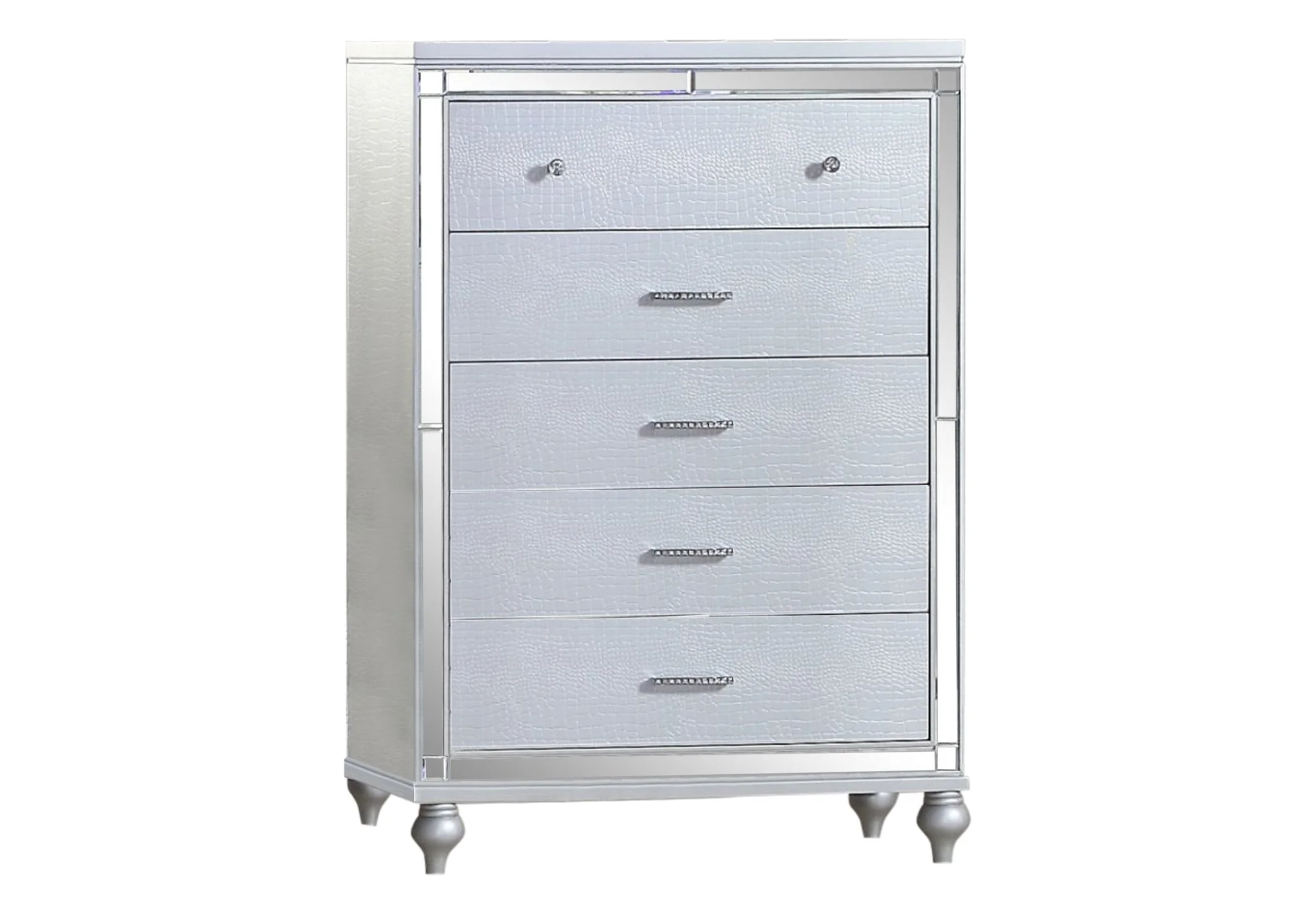 Sterling 5 Pc Full Bed White - Image 17