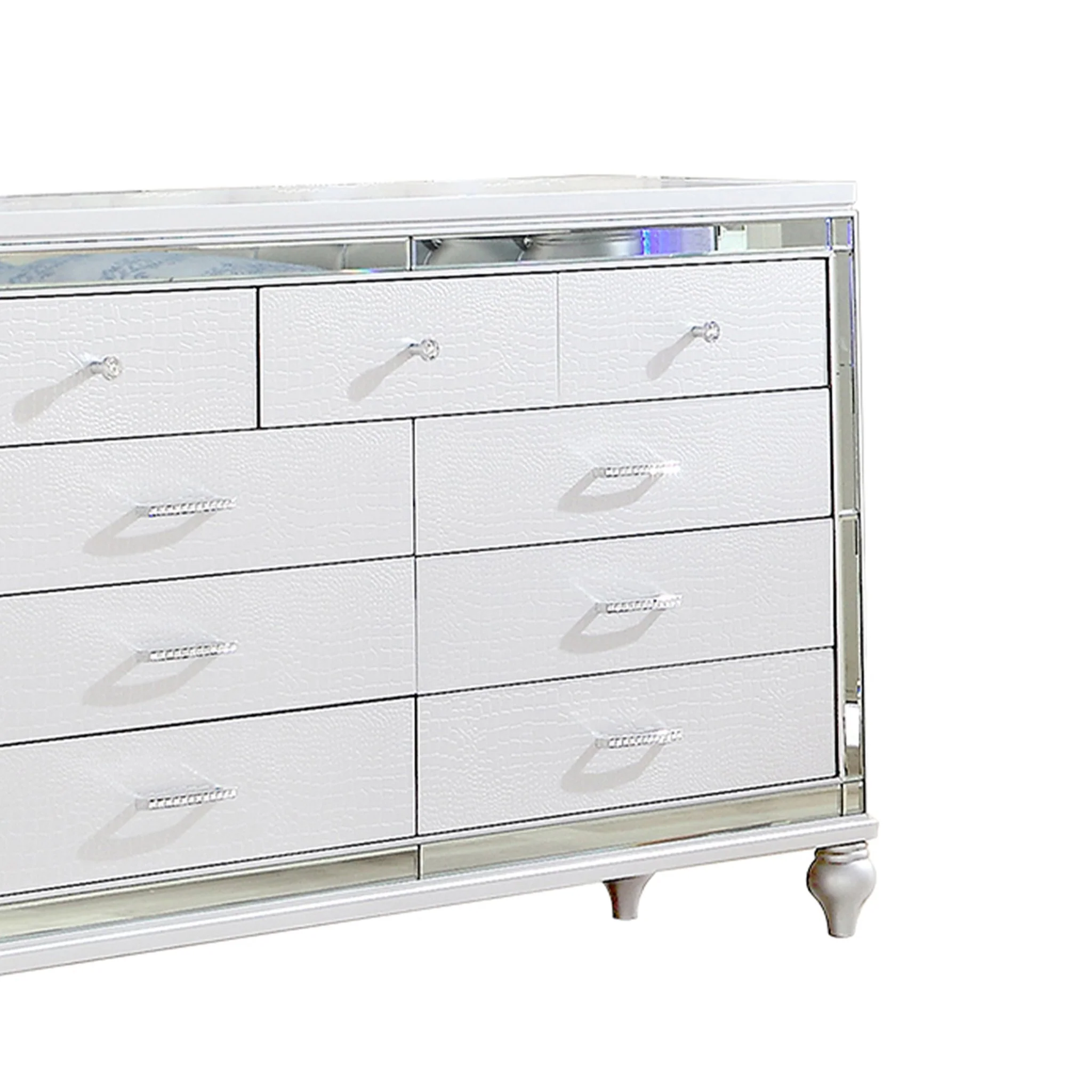 Sterling 5 Pc Full Bed White - Image 9