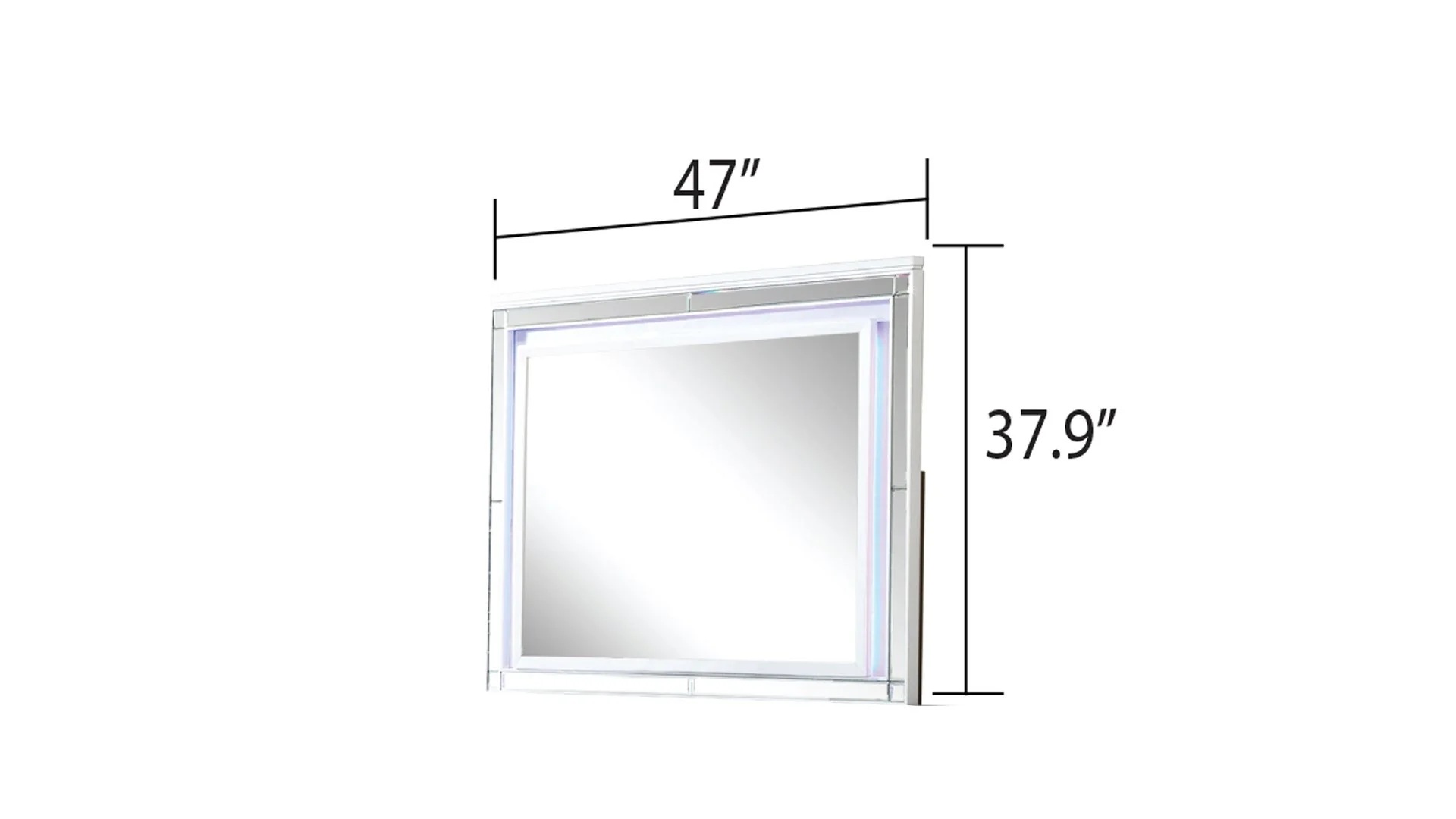 Sterling Mirror White