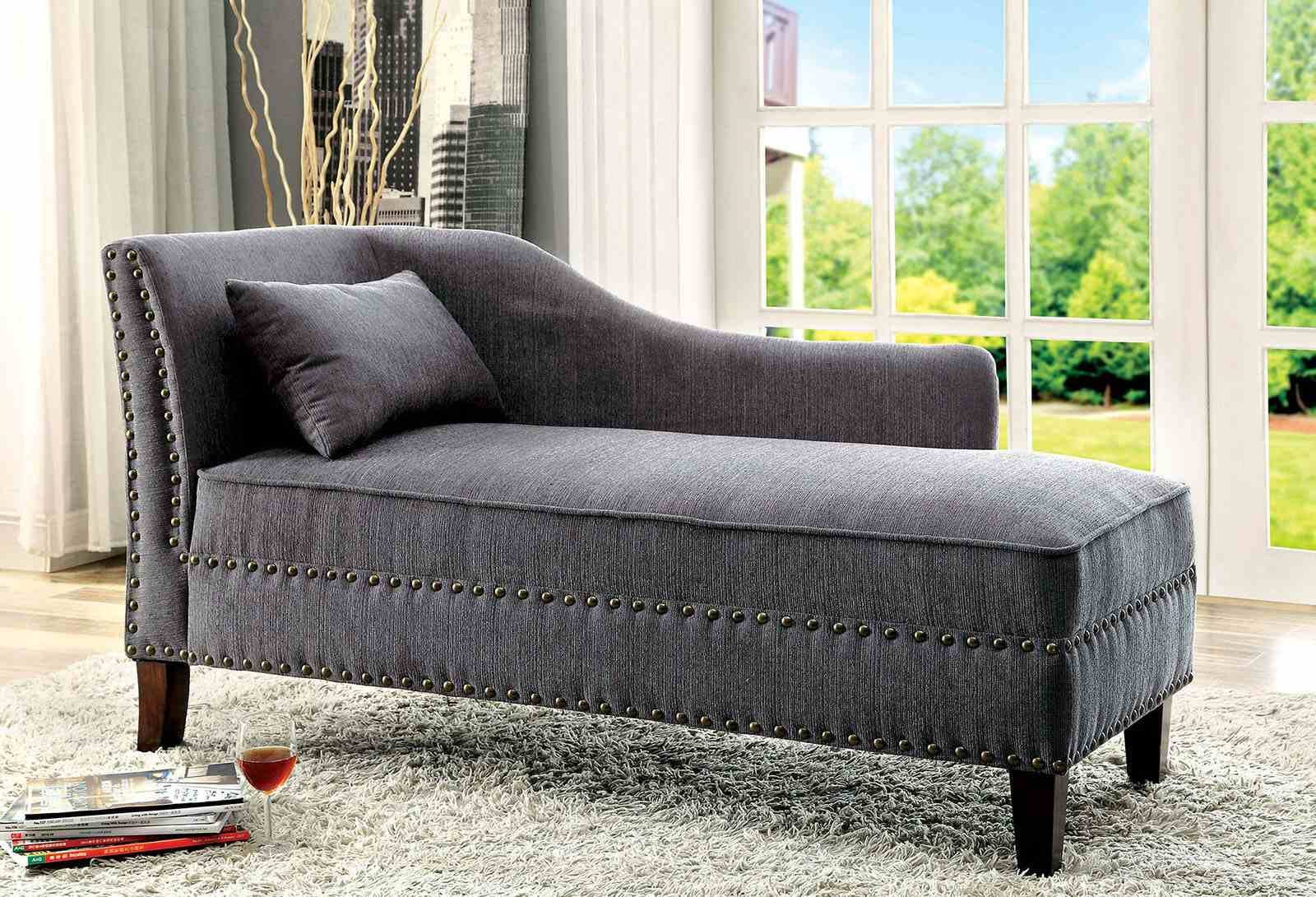 Stillwater Chaise, Gray