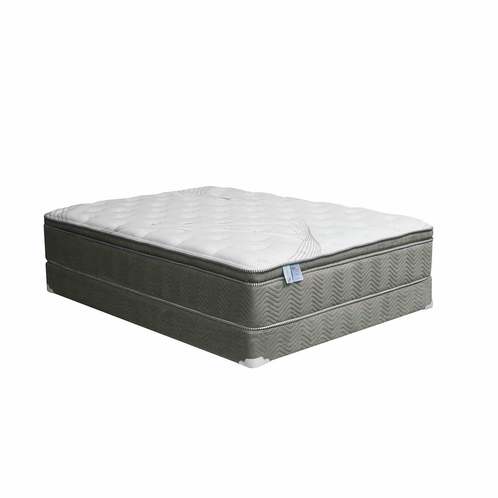 Stormin 13" Euro Pillow Top Mattress, Full