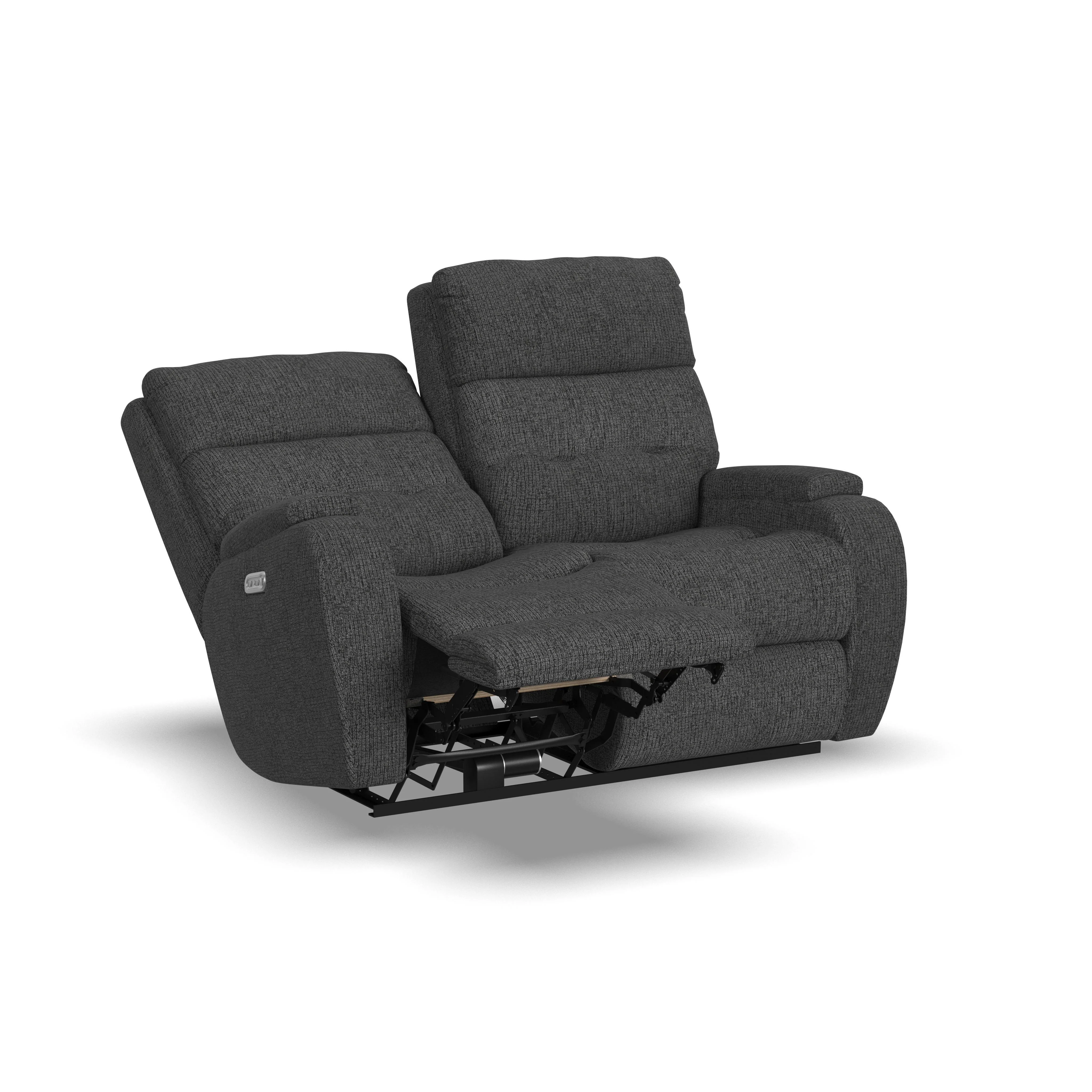 Strait 2906-60H Power Reclining Loveseat with Power Headrests - Image 6