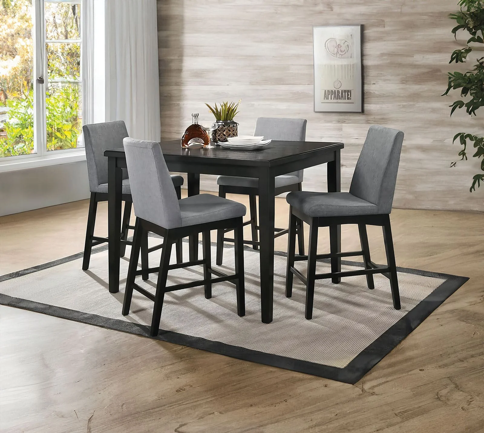 Strom 5 Pc. Counter Ht. Table Set