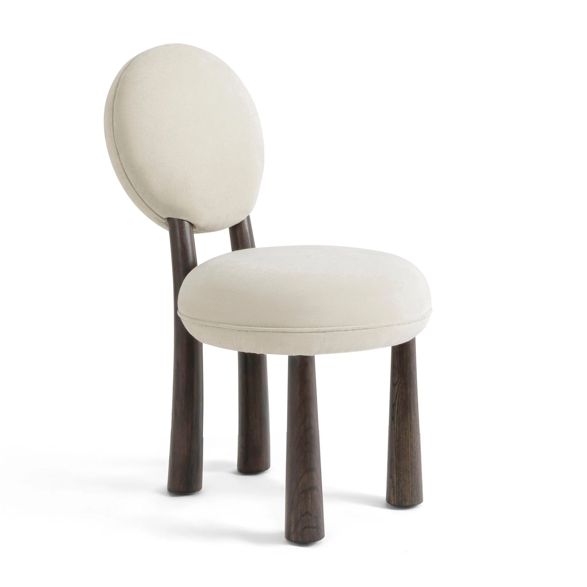 Sulley Cream Perfomance Chenille Dining Chair