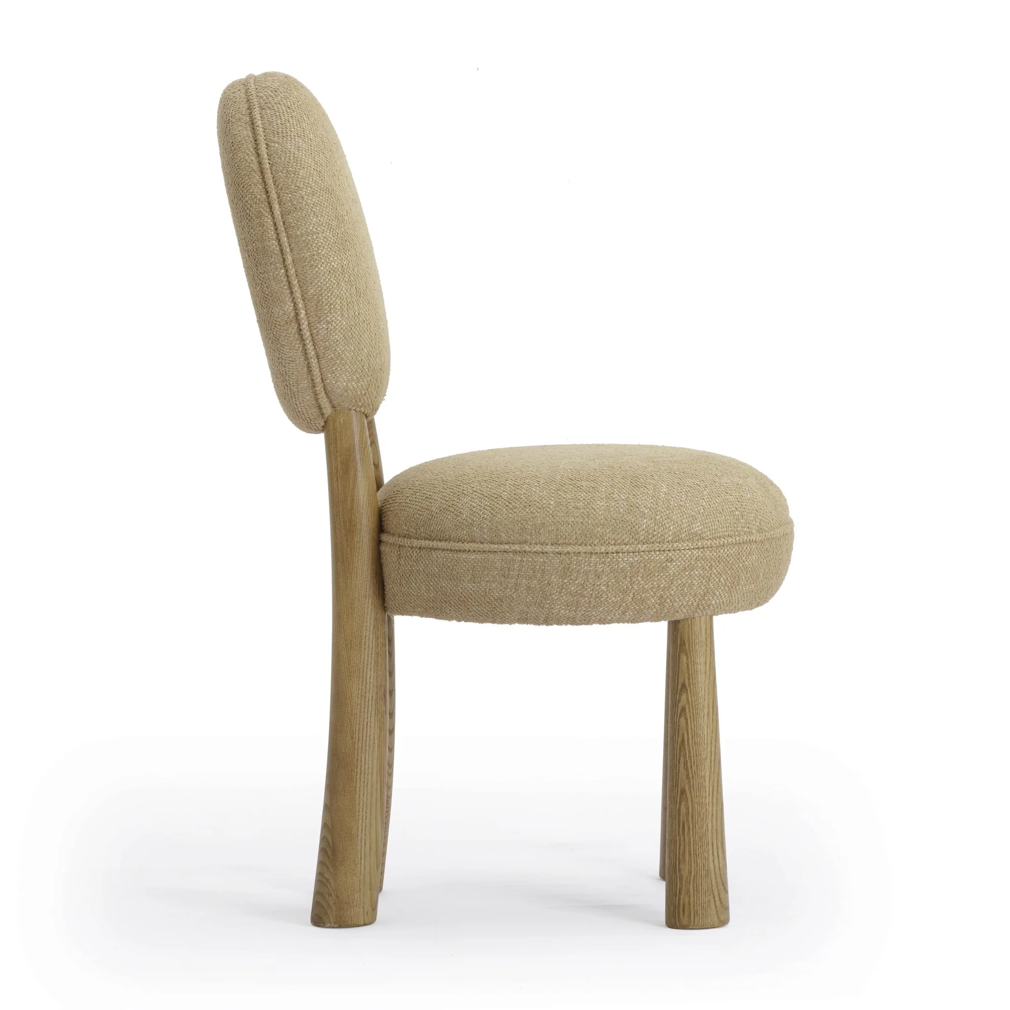 Sulley Honey Tan Perfomance Basketweave Dining Chair - Image 4