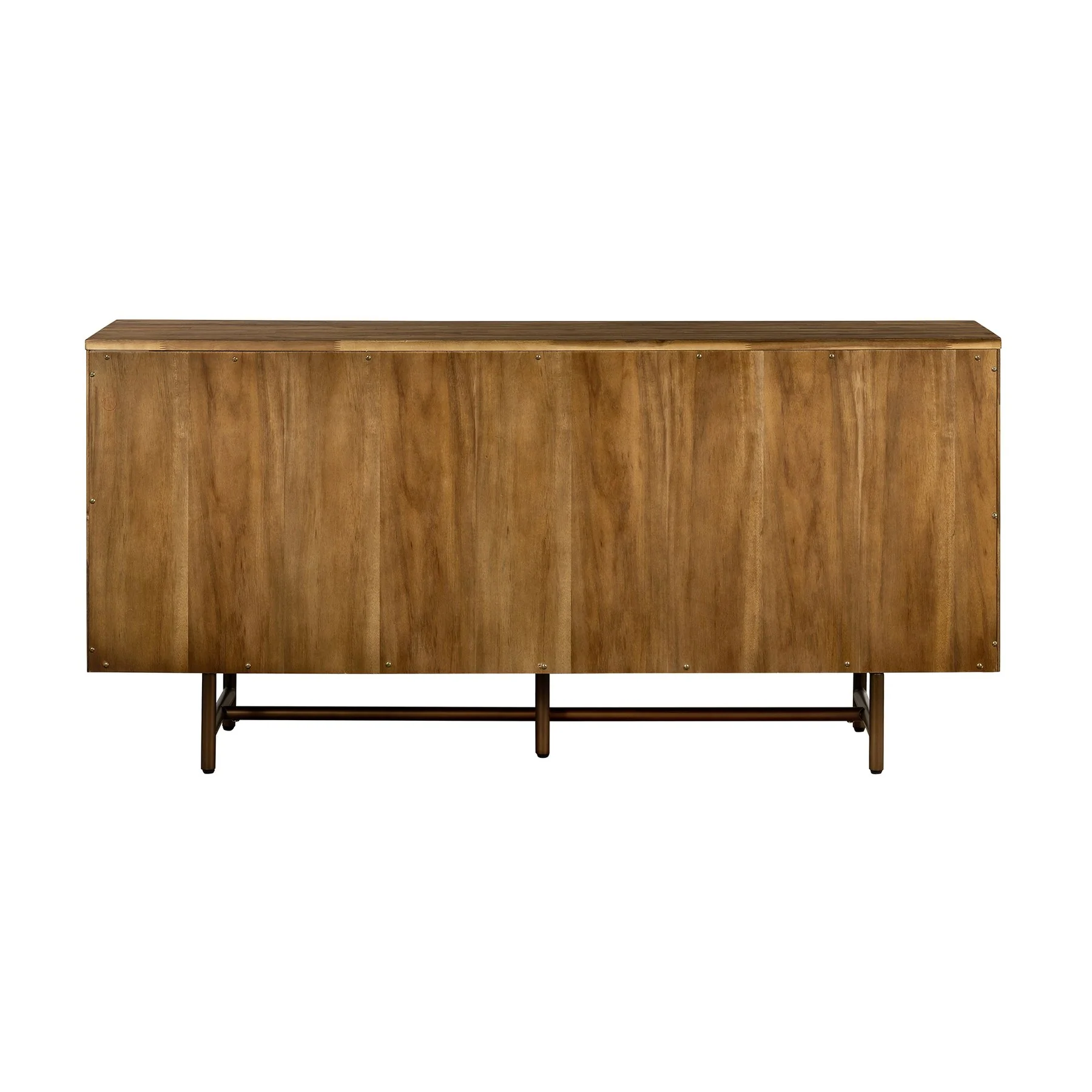 Superb Rustic Oak Buffet Cabinet - Image 5