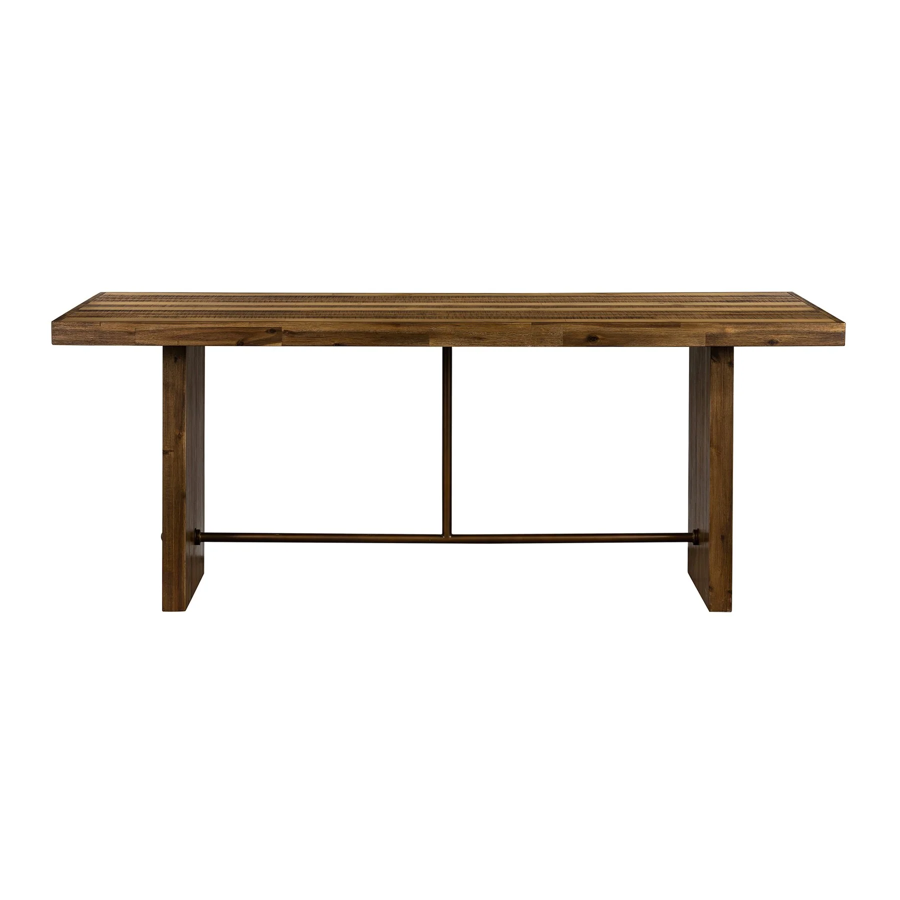 Superb Rustic Oak Dining Table - Image 2