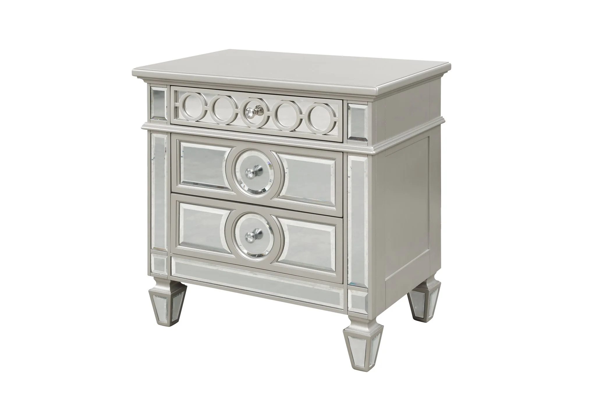 Symphony Nightstand Silver - Image 5