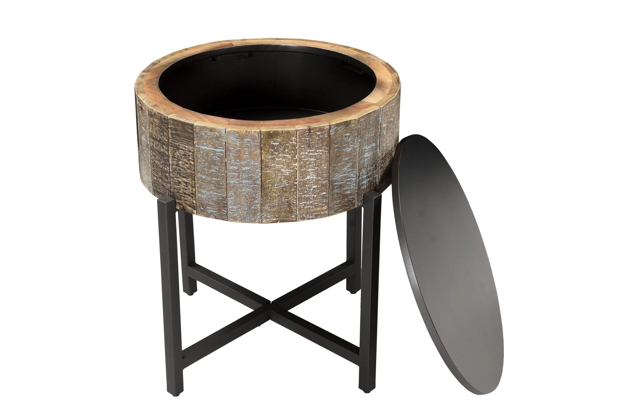 T1216C Coffee Table Rustic Vintage