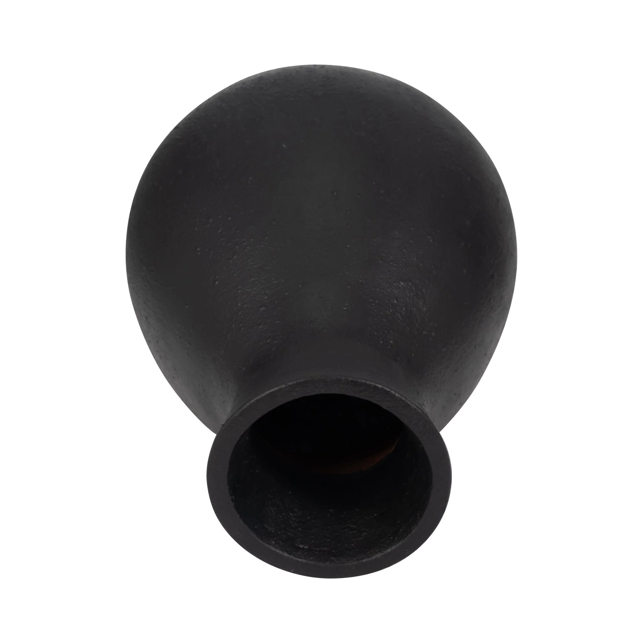 Terracotta, 18" Organic Vase, Black - Image 5