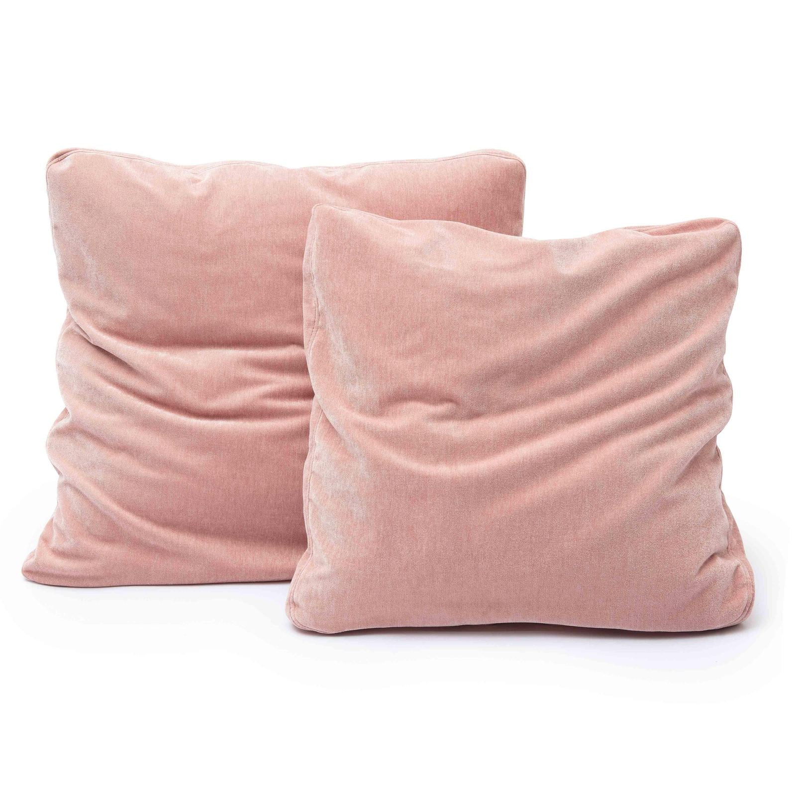 Tipsy Rose Upcycled Chenille 20 x 20 inch Square Floppy Pillow - Image 5