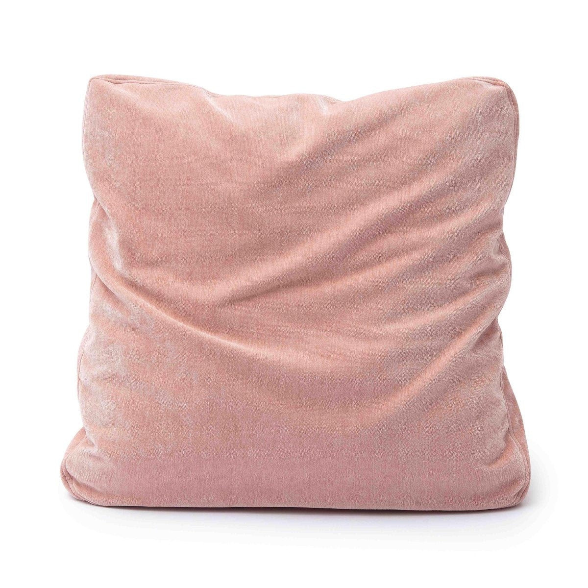 Tipsy Rose Upcycled Chenille 24 x 24 inch Square Floppy Pillow