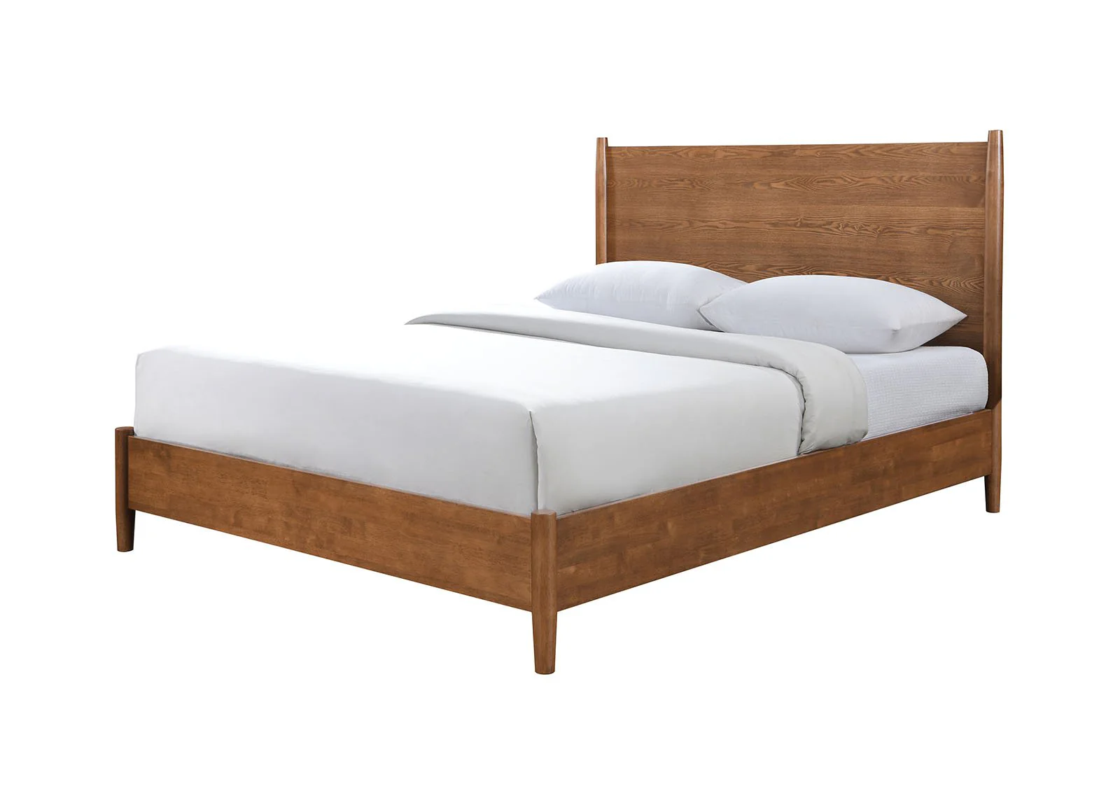 Tromso E.King Bed, Walnut - Image 2