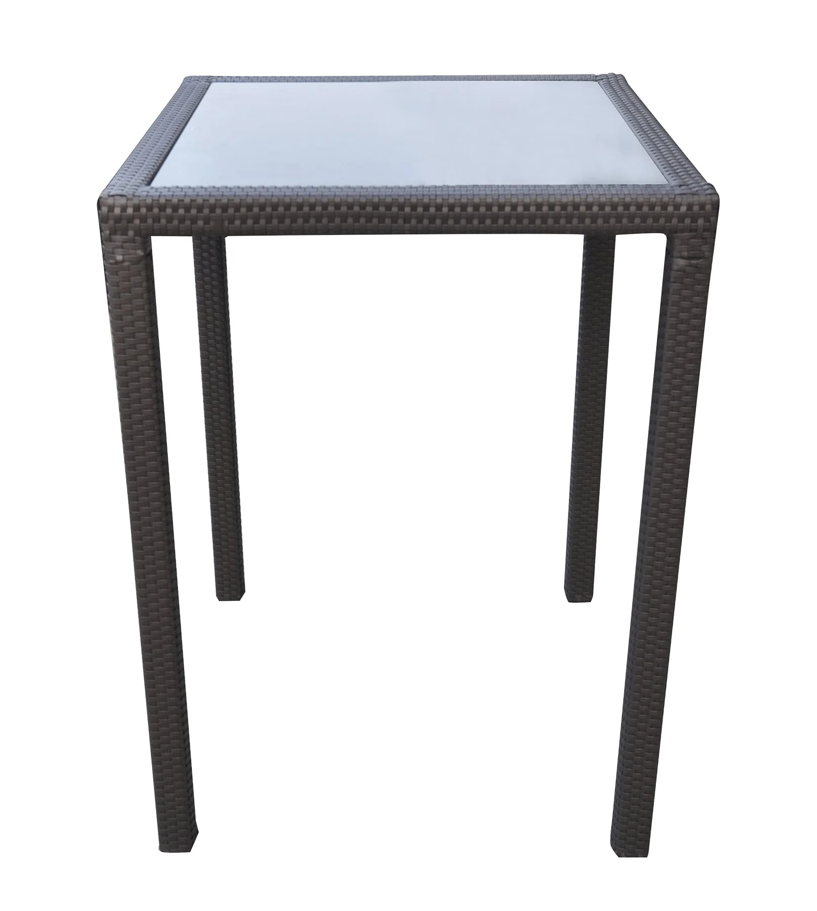 Tropez Outdoor Patio Wicker Bar Set (Table with 4 barstools) - Image 7