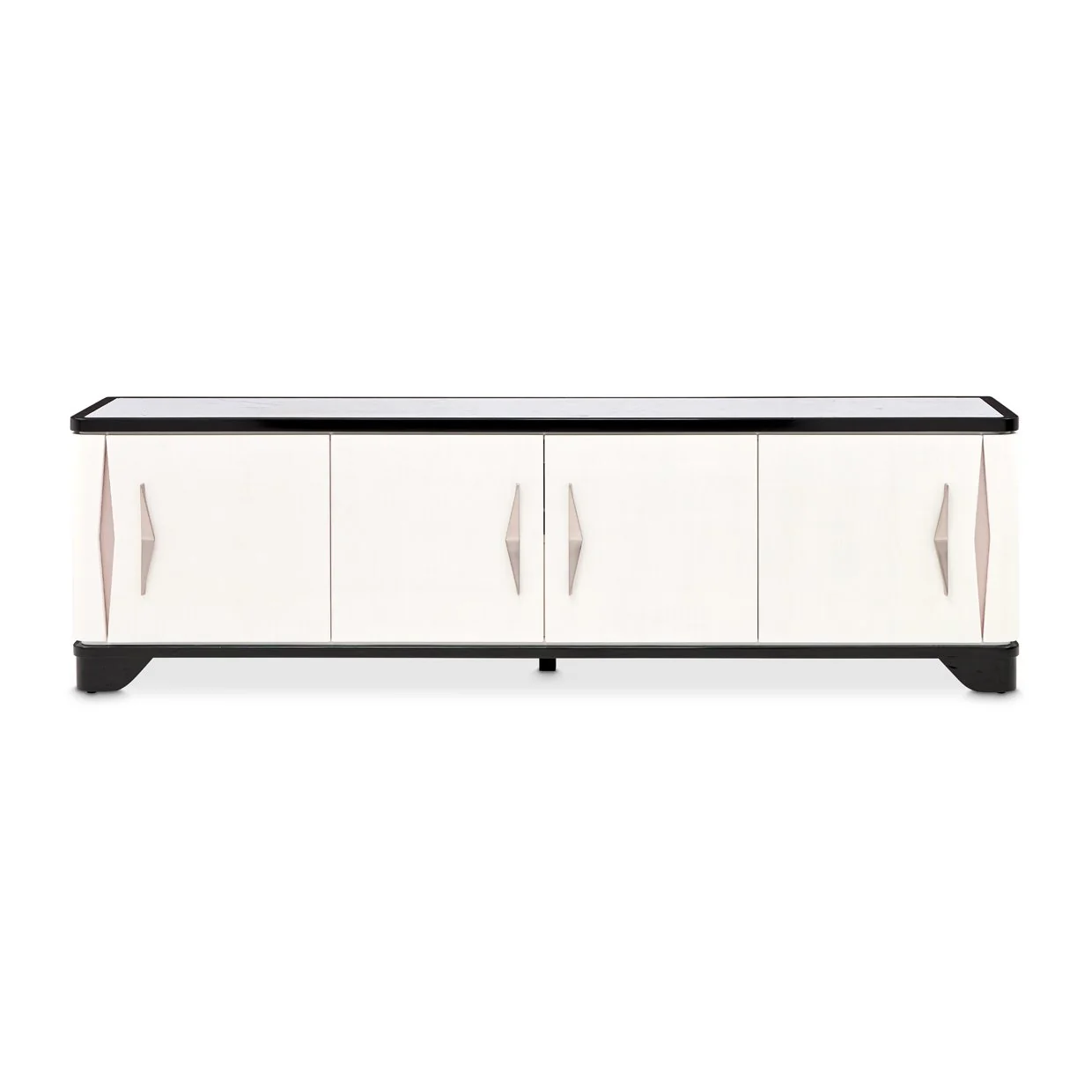Tuxedo Media Cabinet - Piano Keyboard