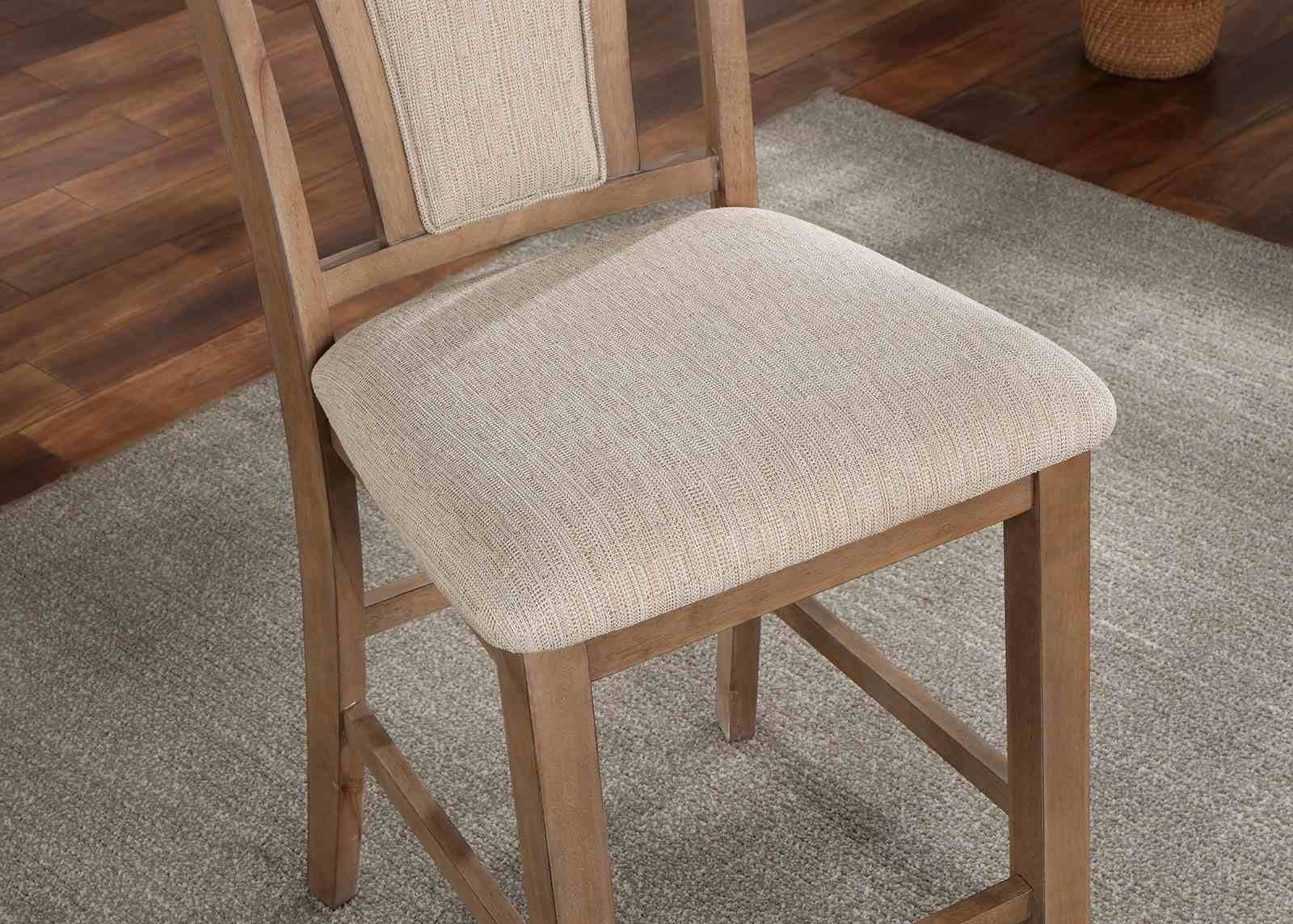 Upminster Counter Ht. Chair (2/CTN), Natural Tone/Beige - Image 2
