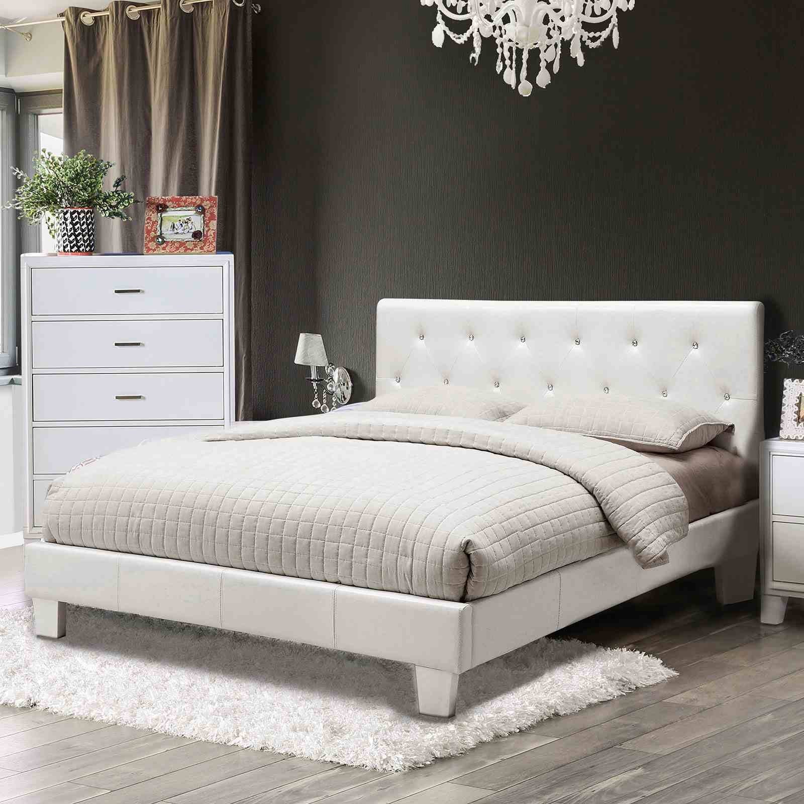 Velen Twin Bed, White - Image 4