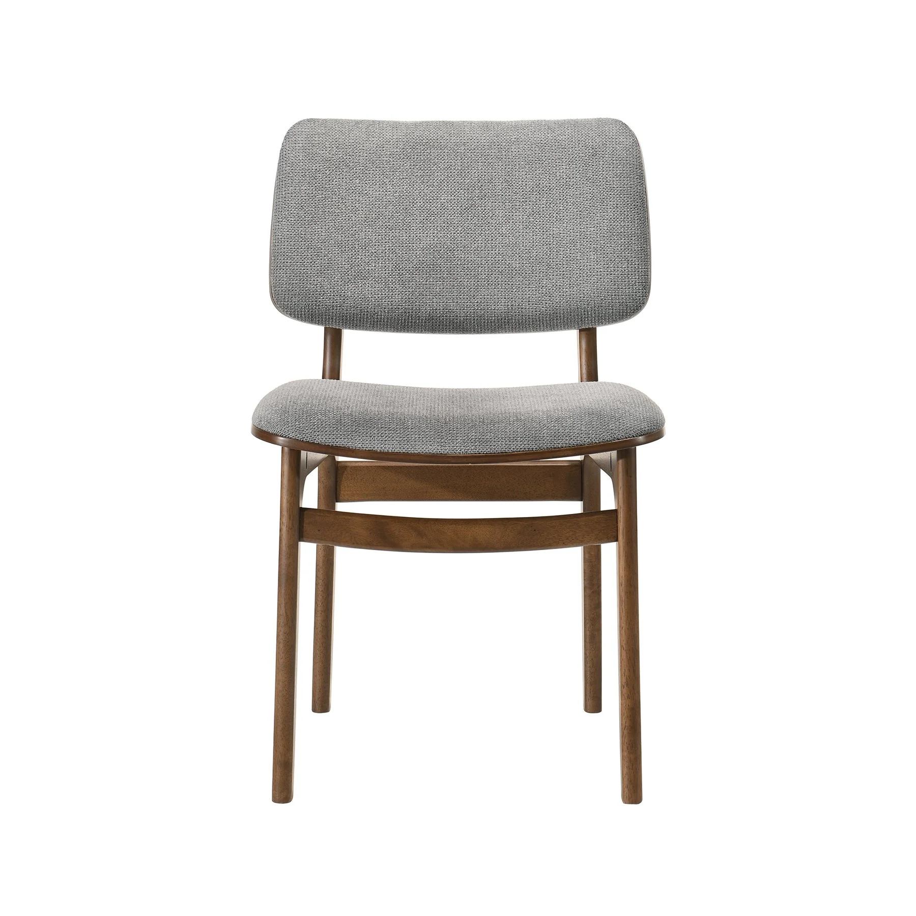 Venus and Lima 5 Piece Walnut and Marble Round Dining Set - Image 3