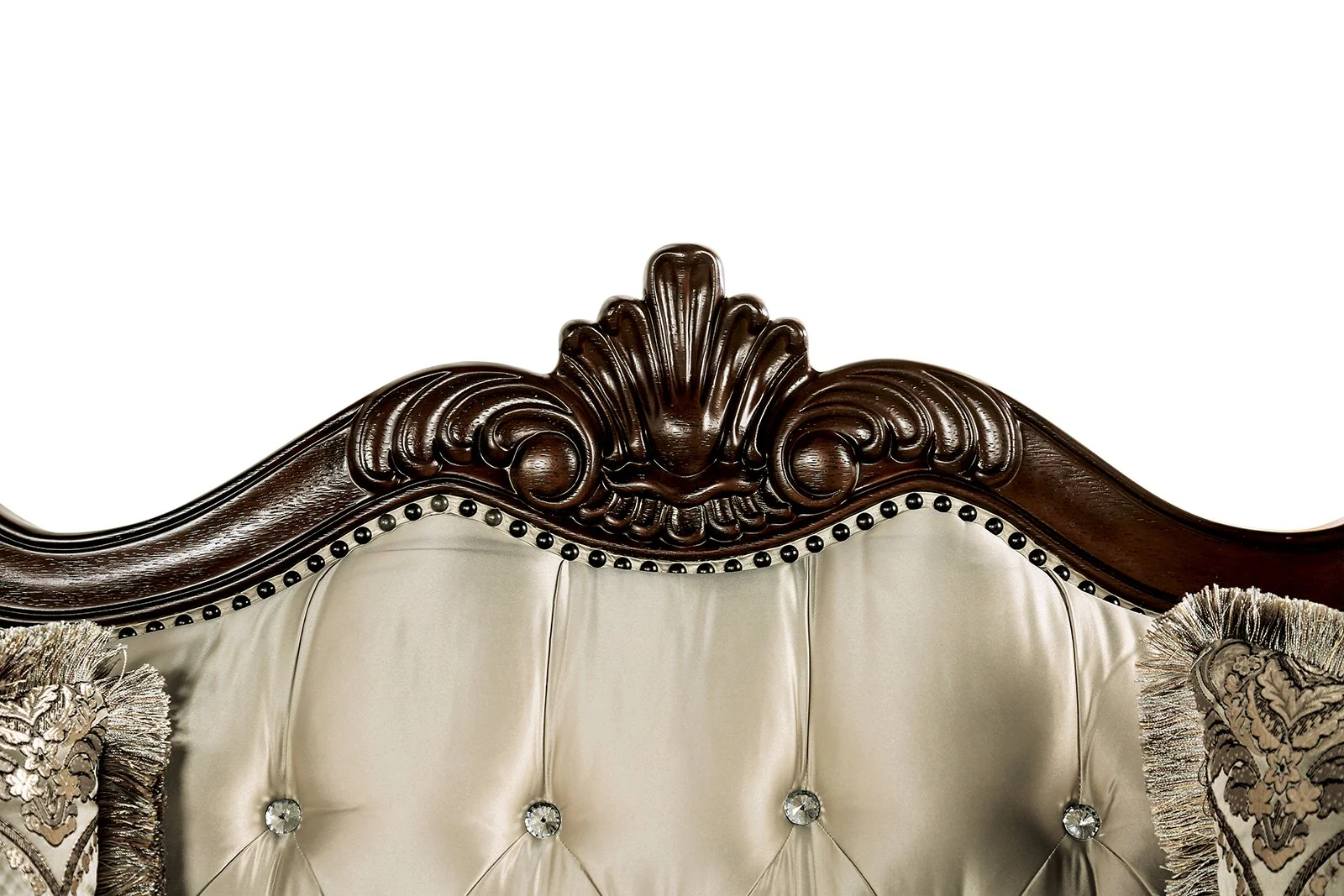Veracruz Sofa, Dark Cherry/Beige - Image 6